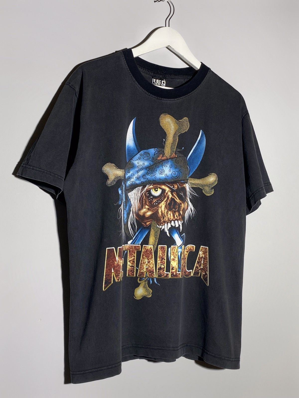 Metallica × Vintage Vintage Metallica Skull logo rock band t shirt graphic print Size US L / EU 52-54 / 3 - 3 Thumbnail