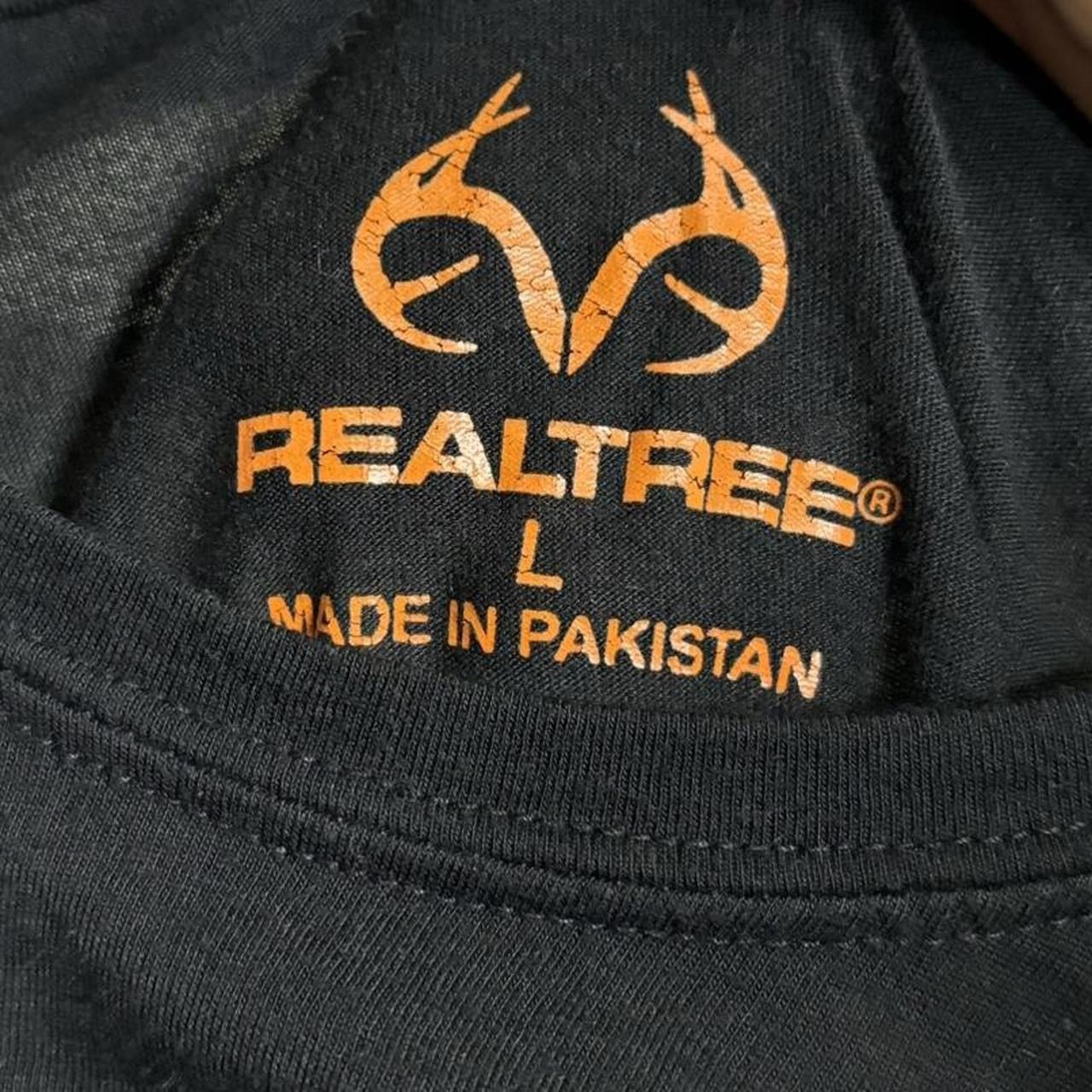 Realtree Vintage Style Realtree Logo Black Longsleeve Tee Size US L / EU 52-54 / 3 - 4 Thumbnail