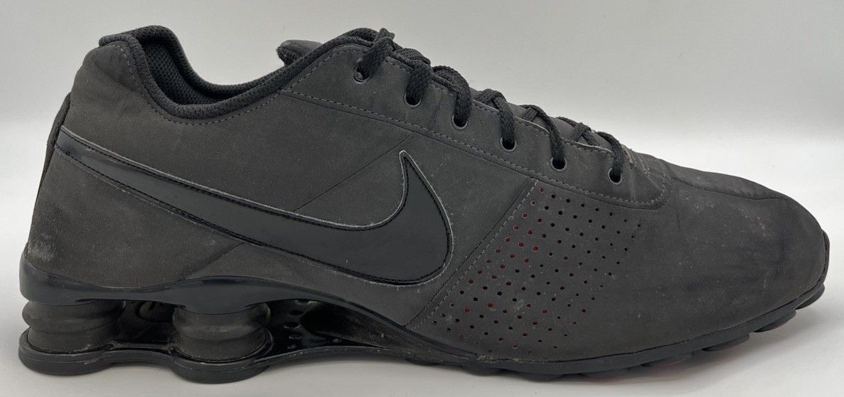 Nike Nike Shox Deliver 2012 Men's Size 13 Sneakers Black/Gray/Red Size US 13 / EU 46 - 7 Thumbnail