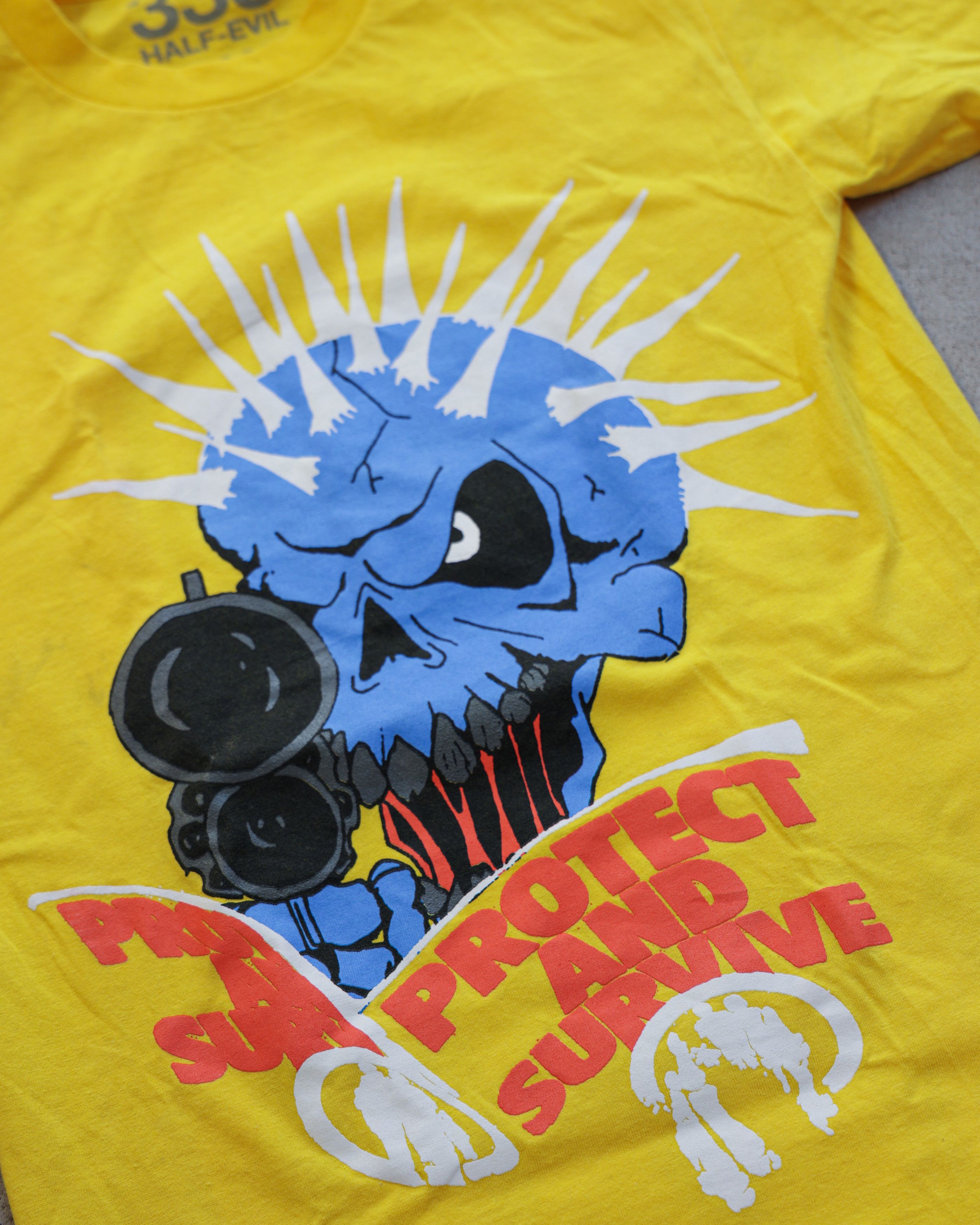 Half Evil HALF EVIL Ready To Die Skull Tee Size US S / EU 44-46 / 1 - 3 Thumbnail