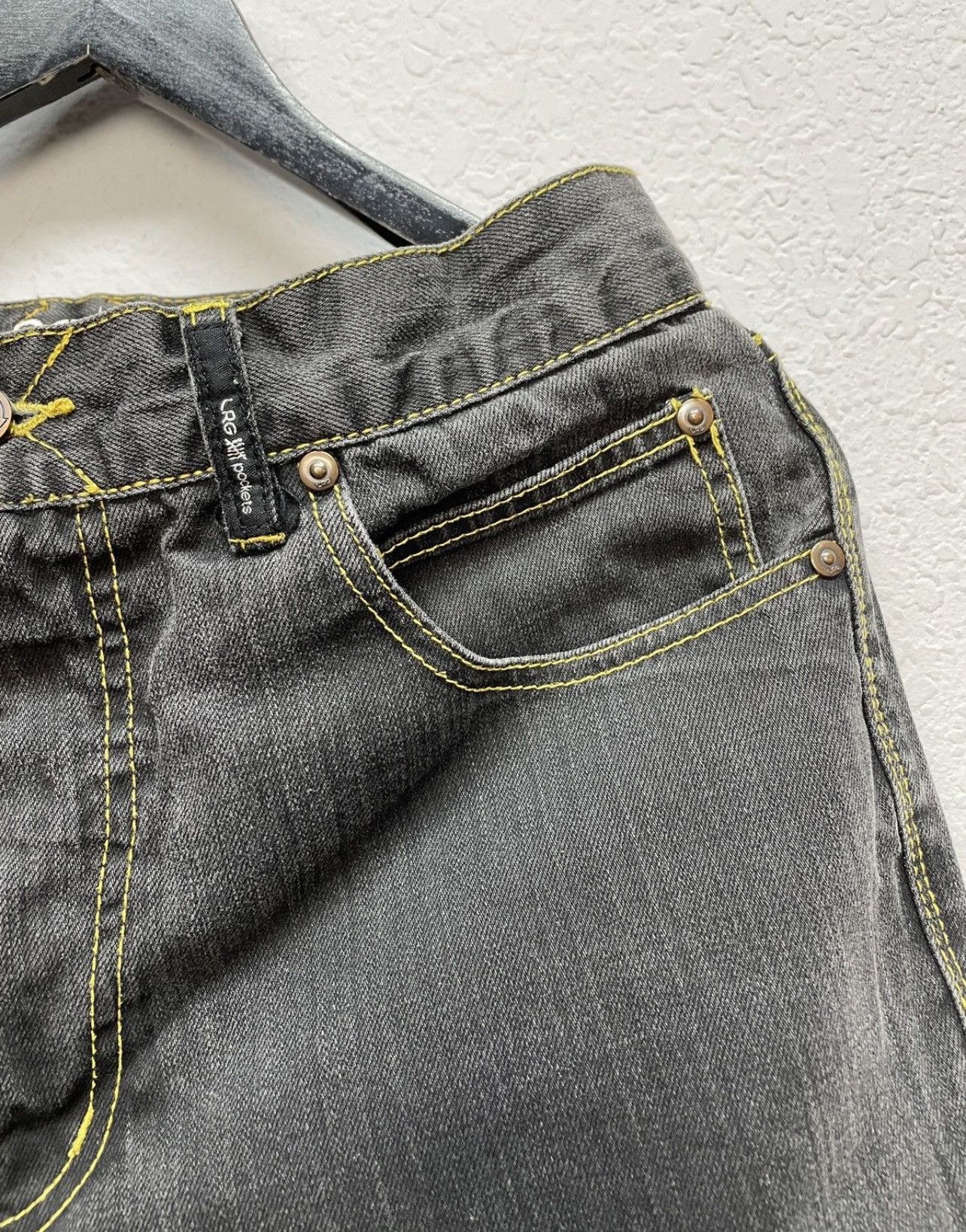 JNCO Vintage Y2K LRG Baggy Fit Japanese Distressed Shorts Pants Size US 30 / EU 46 - 8 Thumbnail