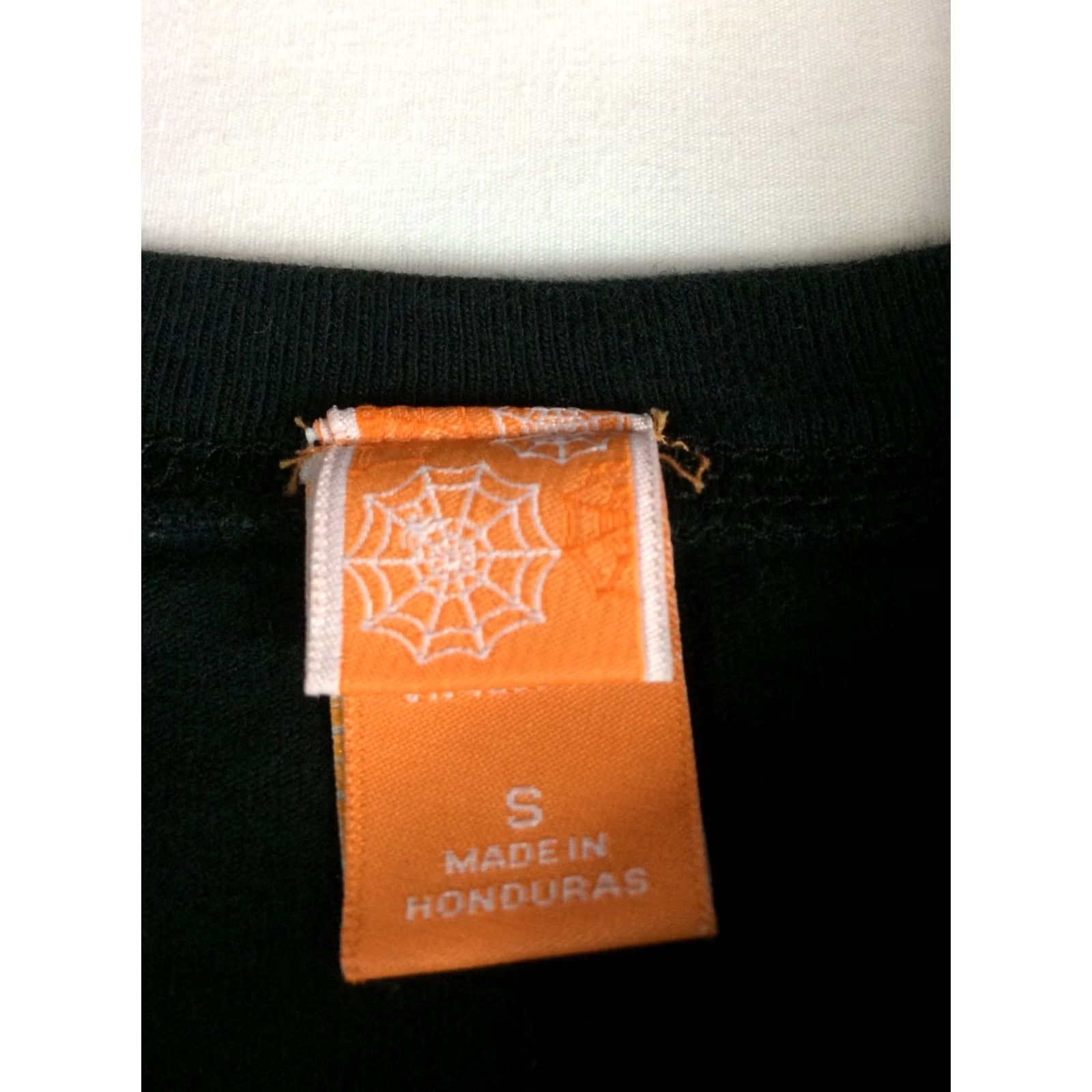 Vintage Halloween Pumpkin Women's T Shirt Sz S - Black Tee Size S / US 4 / IT 40 - 3 Thumbnail