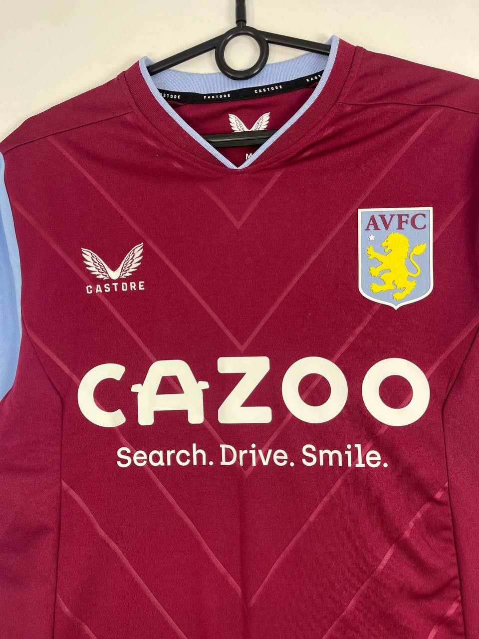 Castore Aston Villa 2022 2023 Home Football Shirt Soccer Jersey Sz M Size US M / EU 48-50 / 2 - 2 Thumbnail