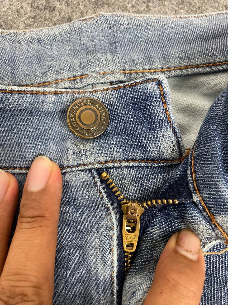 Japanese Brand vintage japanese brands soft distressed denim Size US 34 / EU 50 - 9 Thumbnail