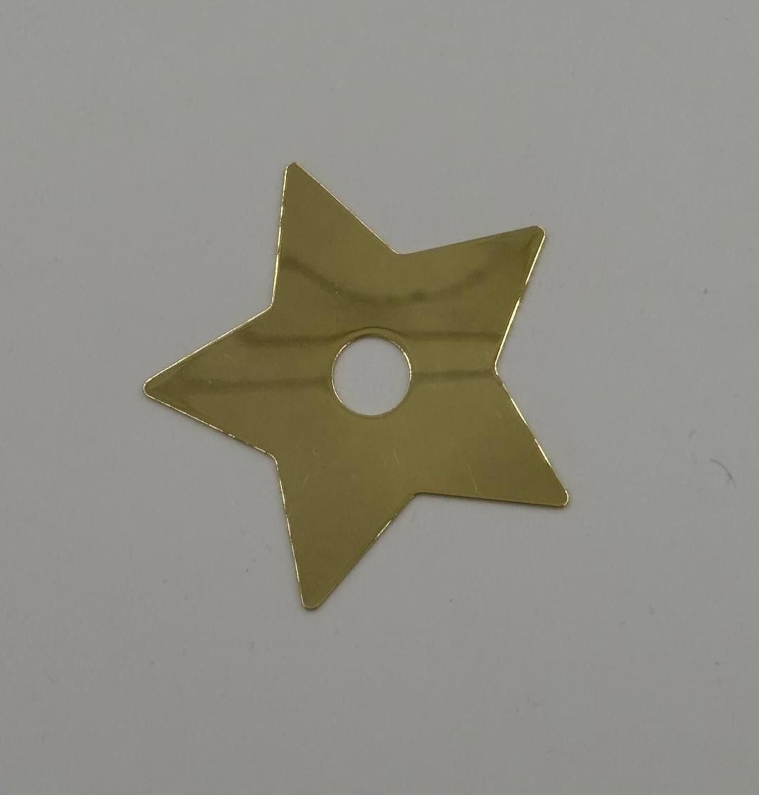 Dior Authentic Dior Gold Star Charm w/White Dior Ribbon Size ONE SIZE - 3 Thumbnail