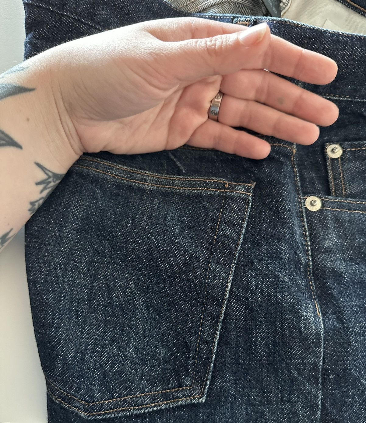 United Arrows Beauty & Youth United Arrows Selvedge Slim Fit Japan Jeans Size US 30 / EU 46 - 7 Thumbnail
