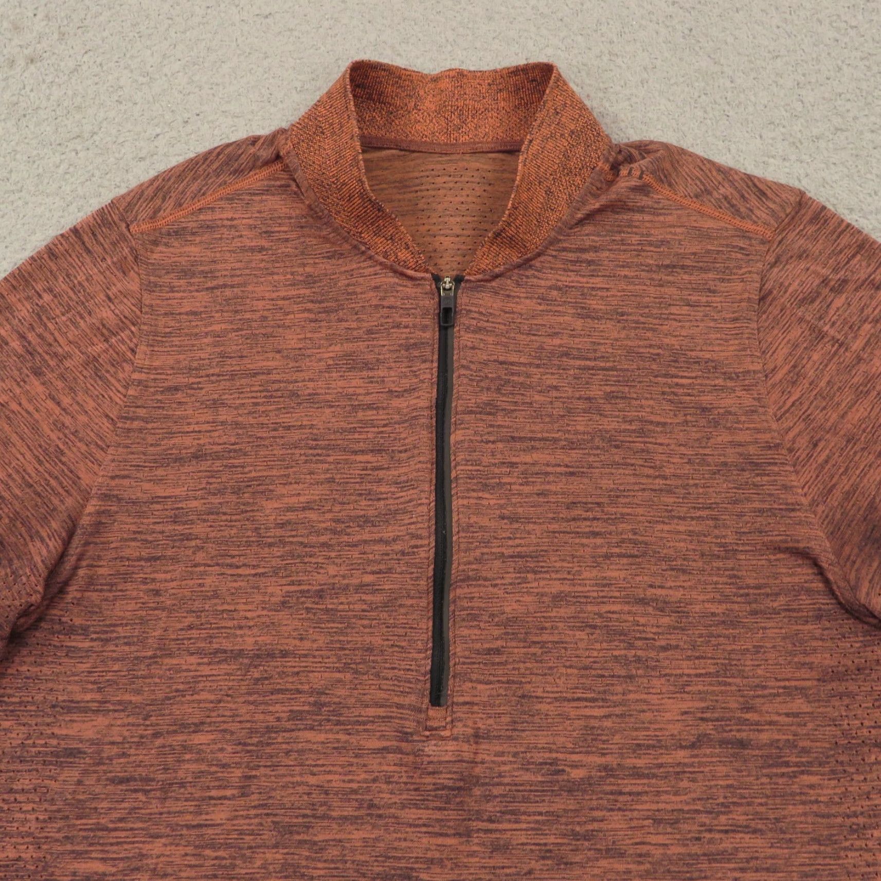 Lululemon **Lululemon Metal Vent Mens Half Zip T-Shirt Red Blade Collar** User: Lululemon Metal Vent Mens Half Zip T-Shirt Red Blade Collar Size US S / EU 44-46 / 1 - 2 Thumbnail