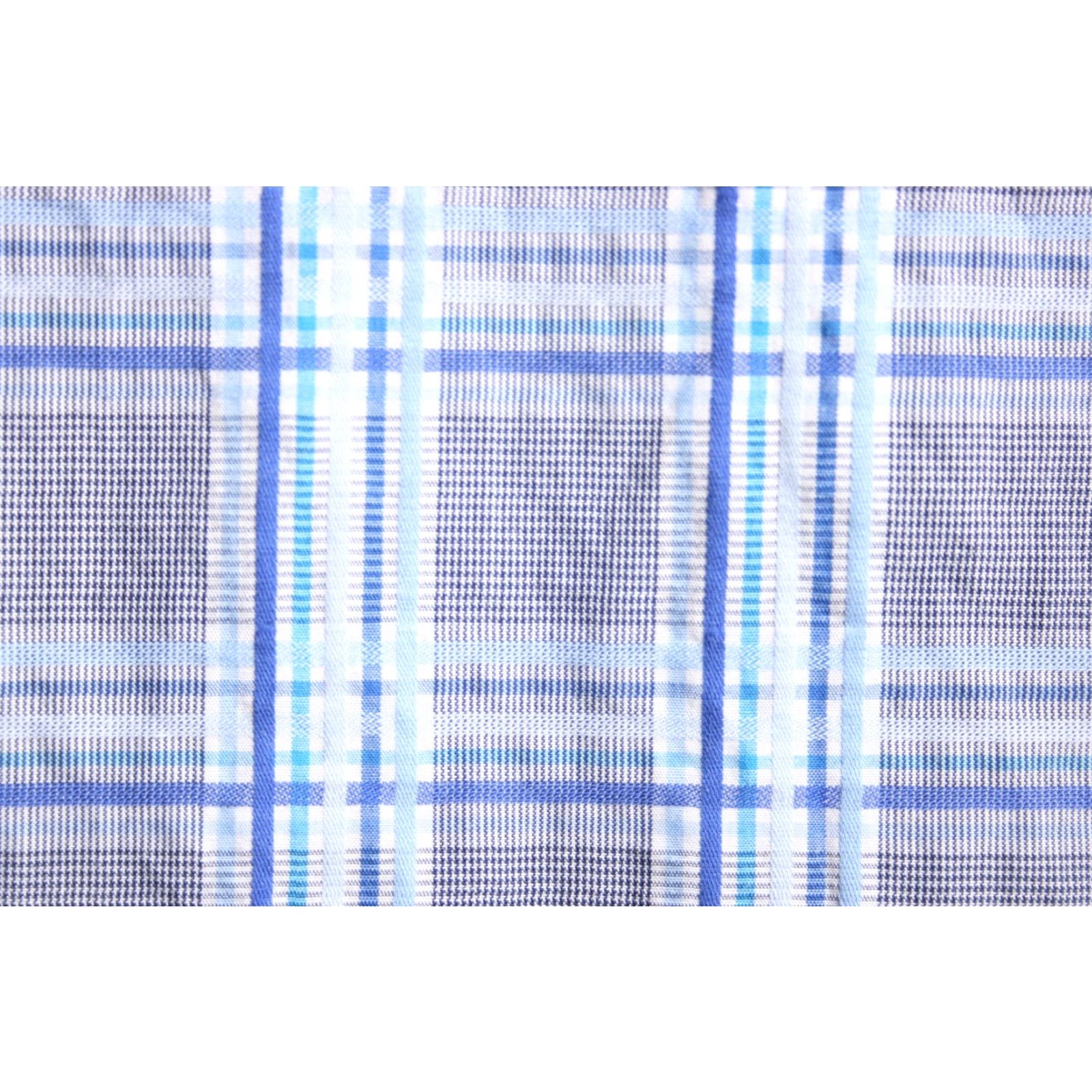 Robert Talbott VINTAGE Robert Talbott Classic Fit Blue Plaid Long Sleeve Button Front Shirt XL Mens Size US XL / EU 56 / 4 - 6 Thumbnail