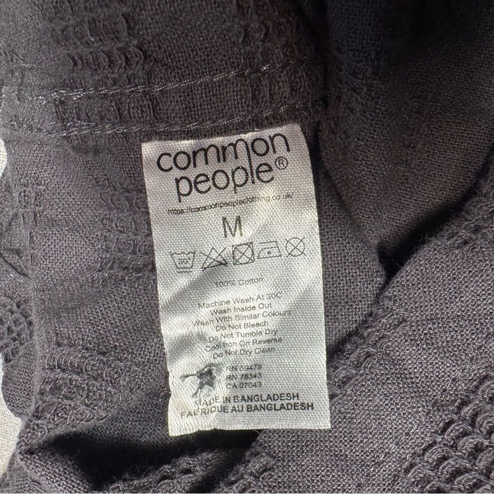 Common People NWT New $126 Common People Mapper Short Sleeve Cotton Shirt Size US M / EU 48-50 / 2 - 8 Thumbnail