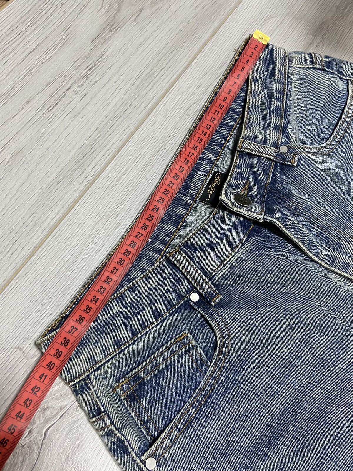 Ed Hardy Ed Hardy You only live once vintage big spell out logo jeans Size 30" / US 8 / IT 44 - 13 Thumbnail