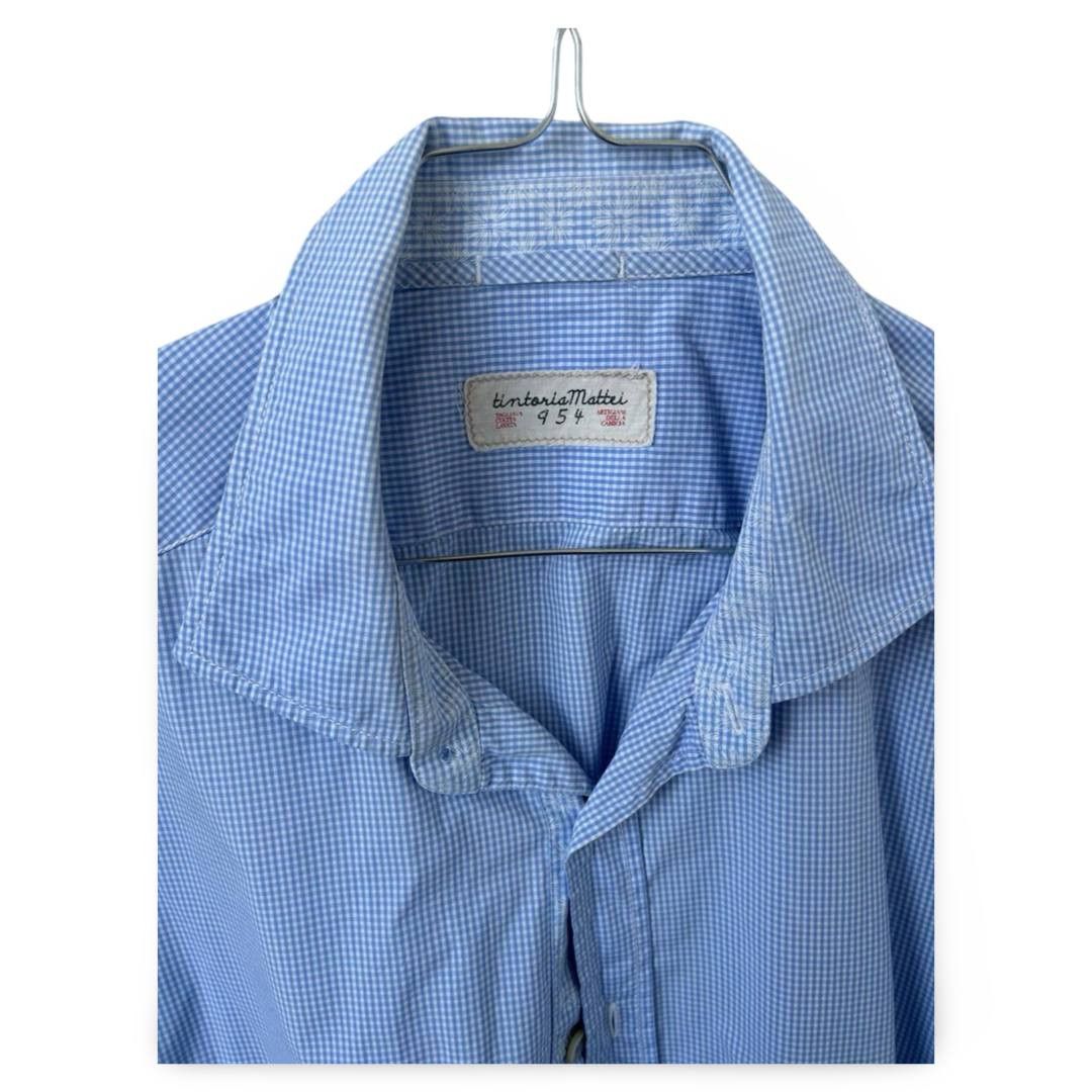 Luxire Tinatoria Mattei 954 shirt #605 Size US XL / EU 56 / 4 - 2 Thumbnail