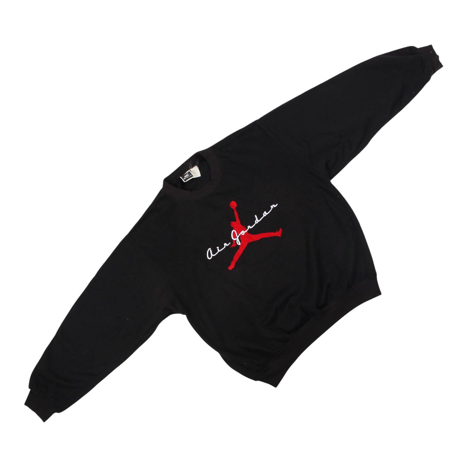 Nike Nike Air Jordan Sweatshirt 90s Jumpman Script Crewneck Size US M / EU 48-50 / 2 - 2 Thumbnail