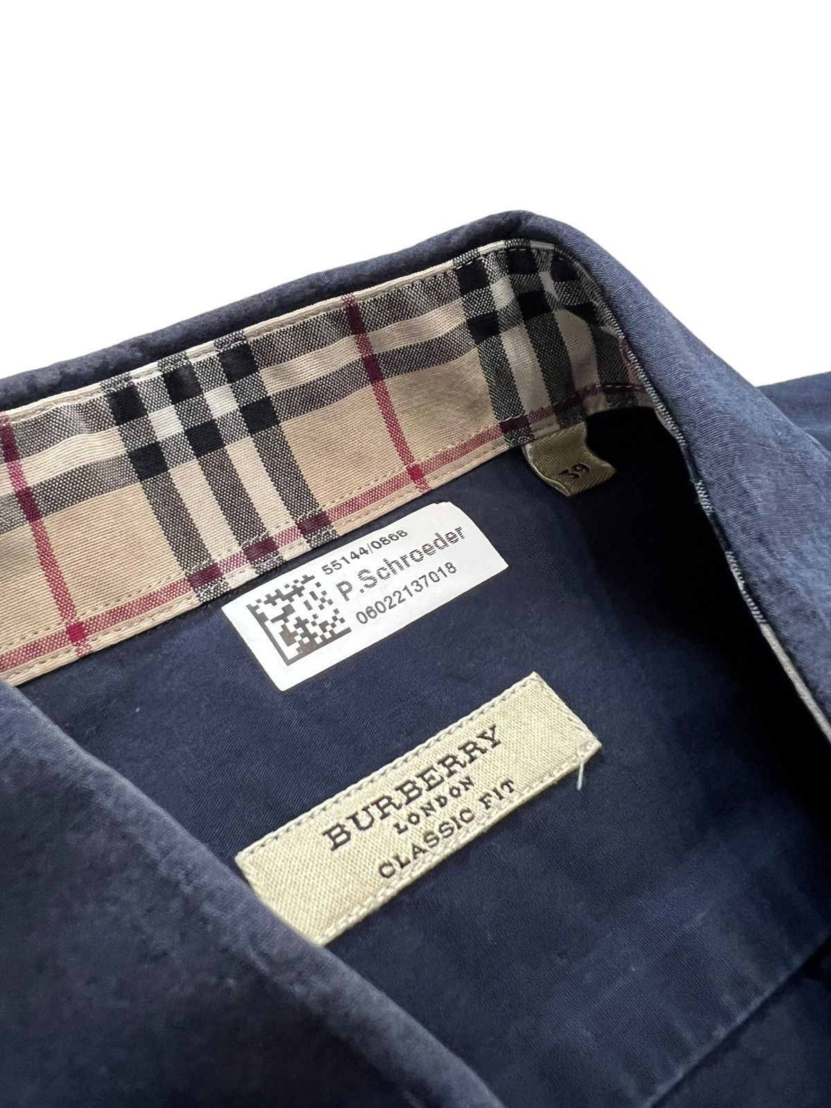 Burberry Burberry Shirt checked Size US L / EU 52-54 / 3 - 3 Thumbnail