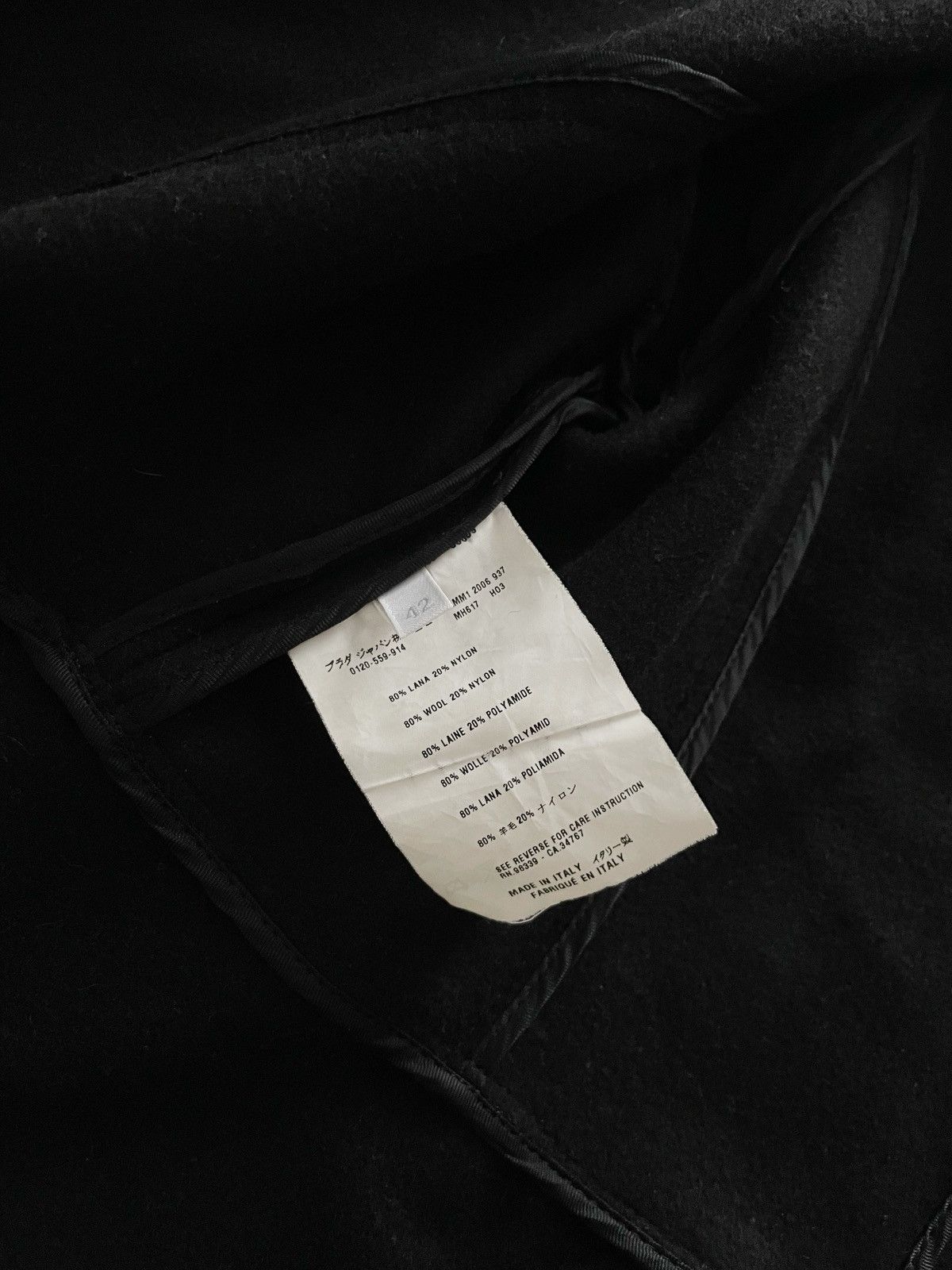 Miu Miu Miu Miu Black Wool Blazer Size M / US 6-8 / IT 42-44 - 8 Thumbnail