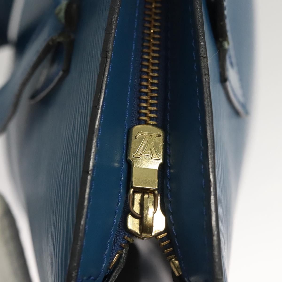 Louis Vuitton LOUIS VUITTON Epi Saint Jacques Shopping Shoulder Bag Blue Size ONE SIZE - 10 Thumbnail