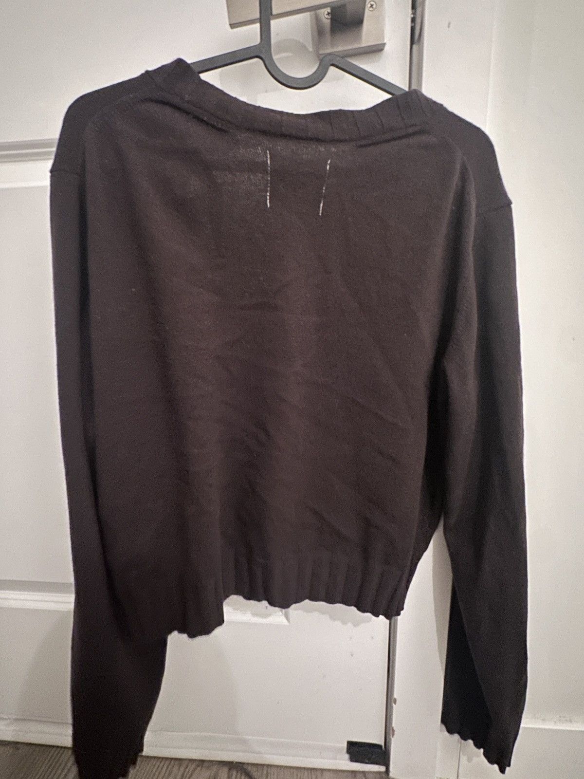 Takahiromiyashita The Soloist. The soloist brown cropped cardigan Size US XXS / EU 40 - 3 Thumbnail