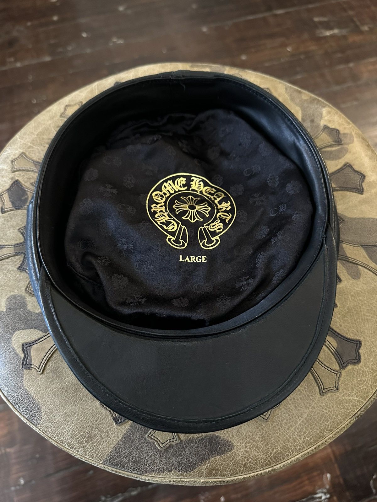 Chrome Hearts CHROME HEARTS LEATHER HAT Size ONE SIZE - 2 Thumbnail