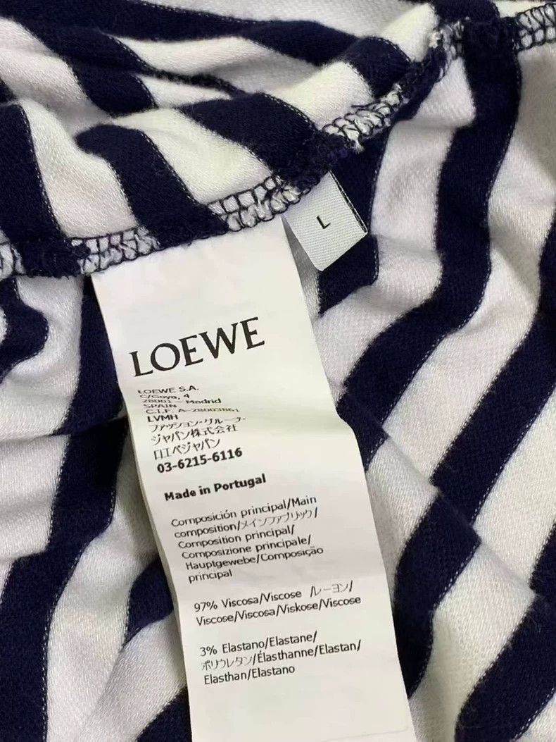 Loewe LOEWE Small logo striped sling Size L / US 10 / IT 46 - 5 Thumbnail