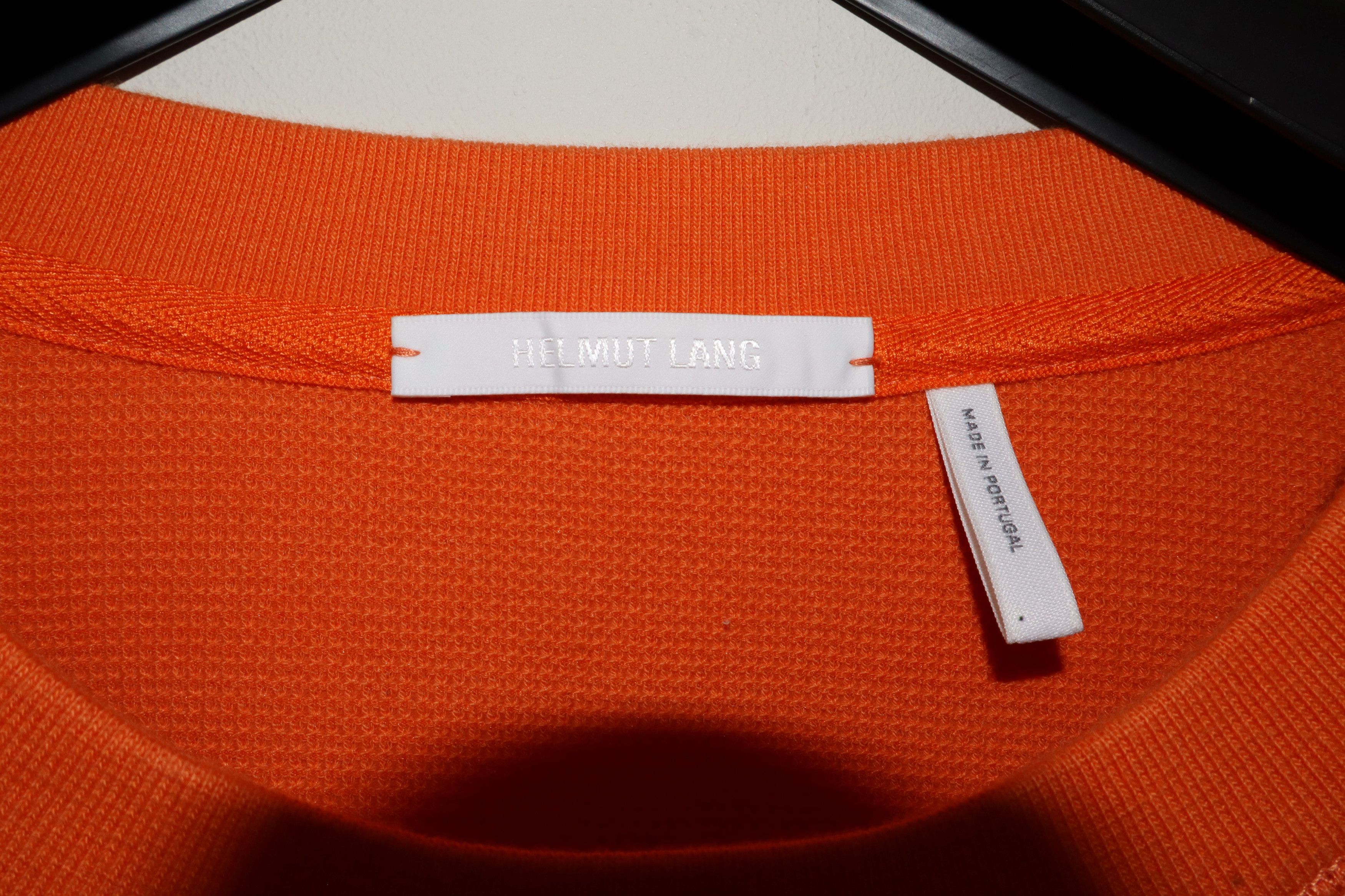 Helmut Lang Waffle longlseeve t-shirt Size US M / EU 48-50 / 2 - 7 Thumbnail