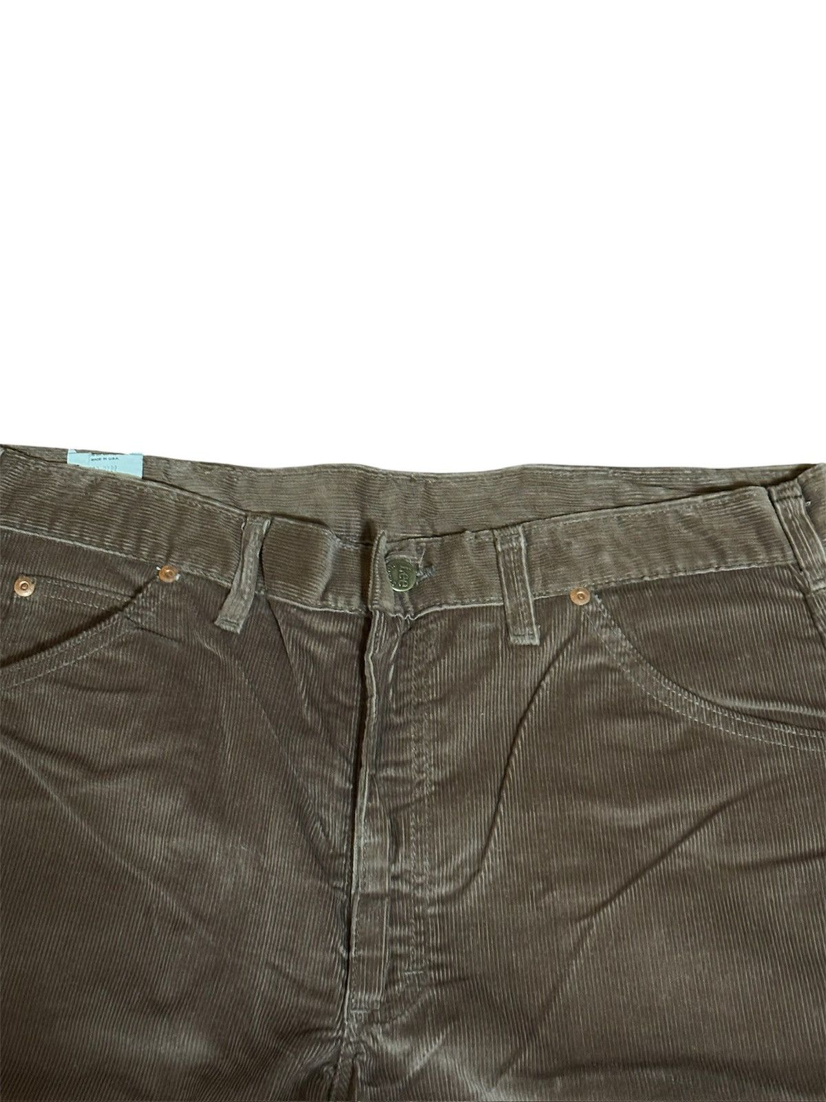 Lee 1970s NOS Lee corduroy pants Size US 36 / EU 52 - 4 Thumbnail