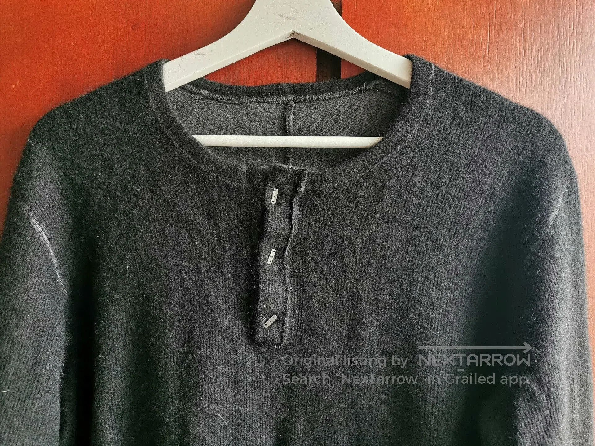 Taichi Murakami Taichi Murakami Black Cashmere Sweater. Size US L / EU 52-54 / 3 - 3 Thumbnail