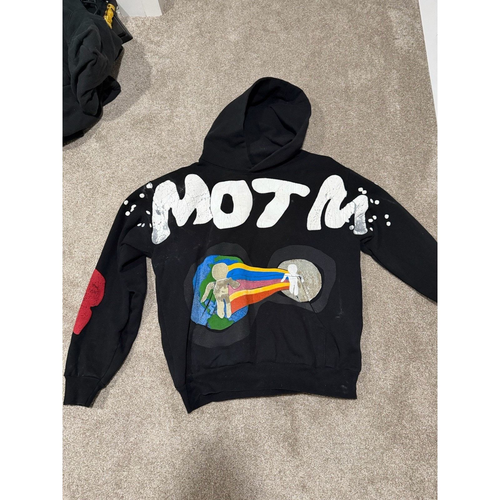 Cactus Plant Flea Market × Kid Cudi CPFM X Kid Cudi Hoodie Black