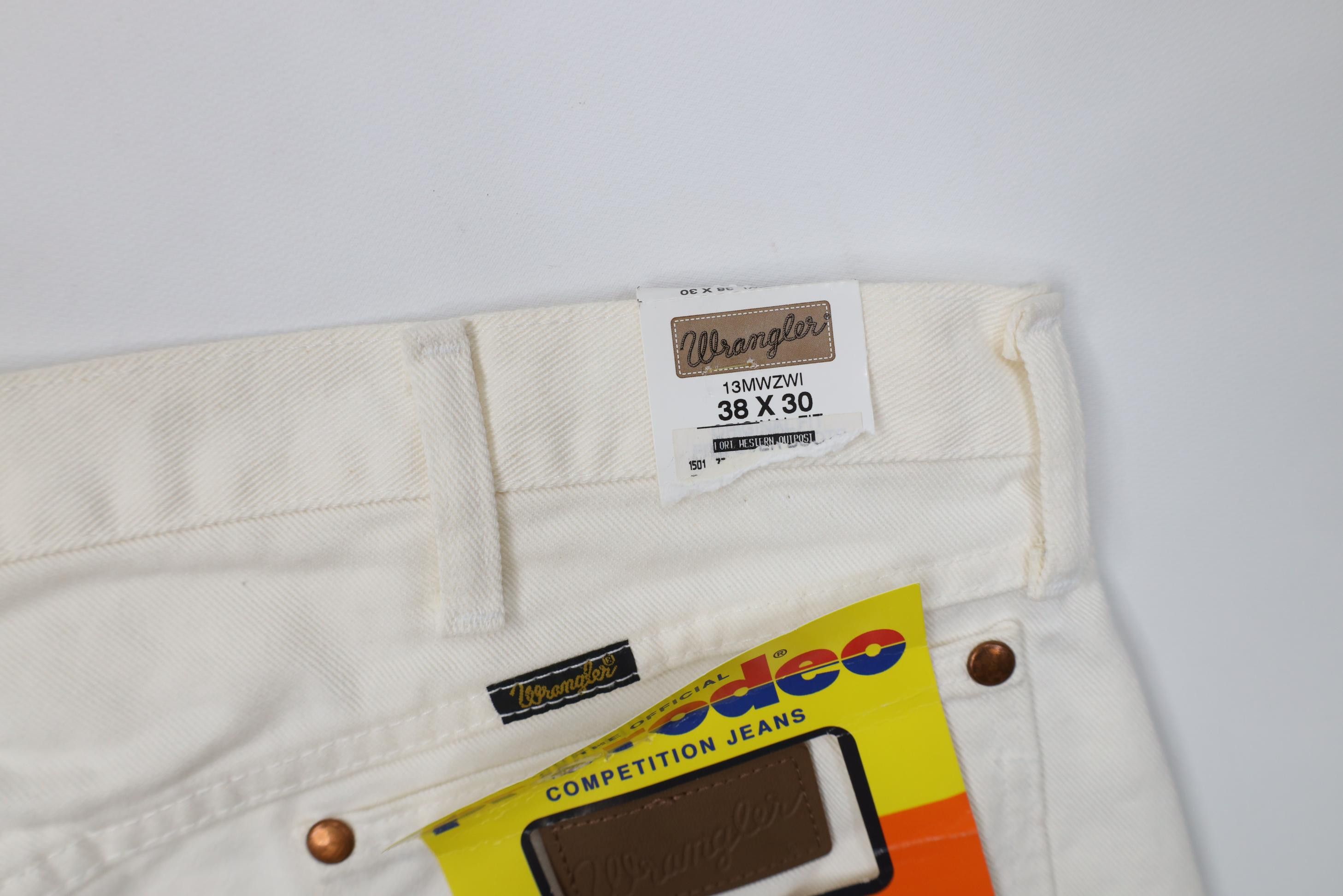 Wrangler Deadstock Vintage Y2K 2006 Wrangler MWZ Cowboy Rodeo Jeans Size US 38 / EU 54 - 15 Thumbnail