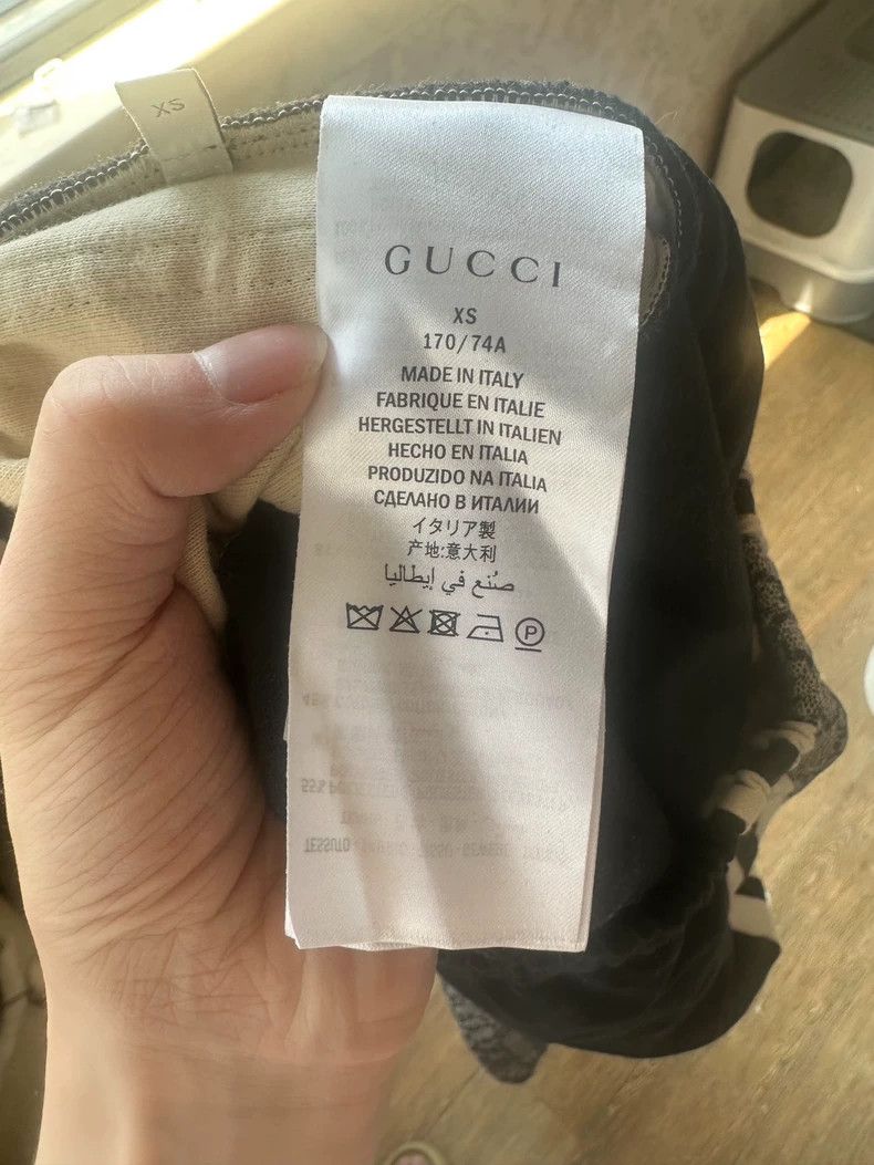 Gucci Gucci Size XS Snake-patterned school uniform pants Size US 27 - 2 Thumbnail