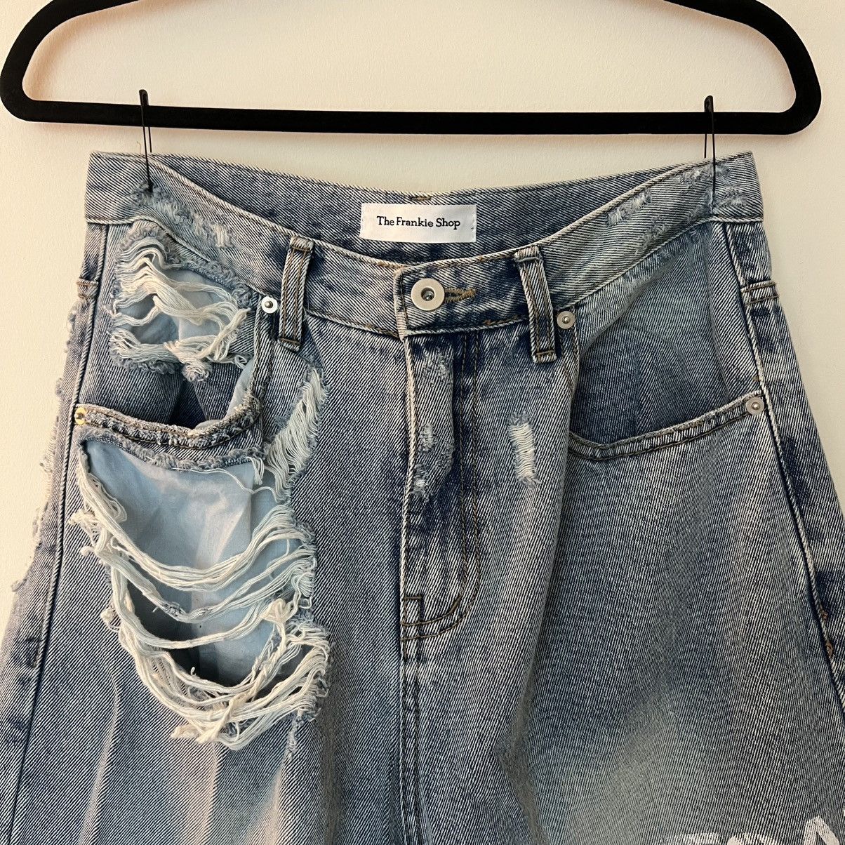 Frankie Shop × basketcase gallery Basketcase Gallery X Frankie Shop Horse Print Jeans Size US 28 / EU 44 - 3 Thumbnail
