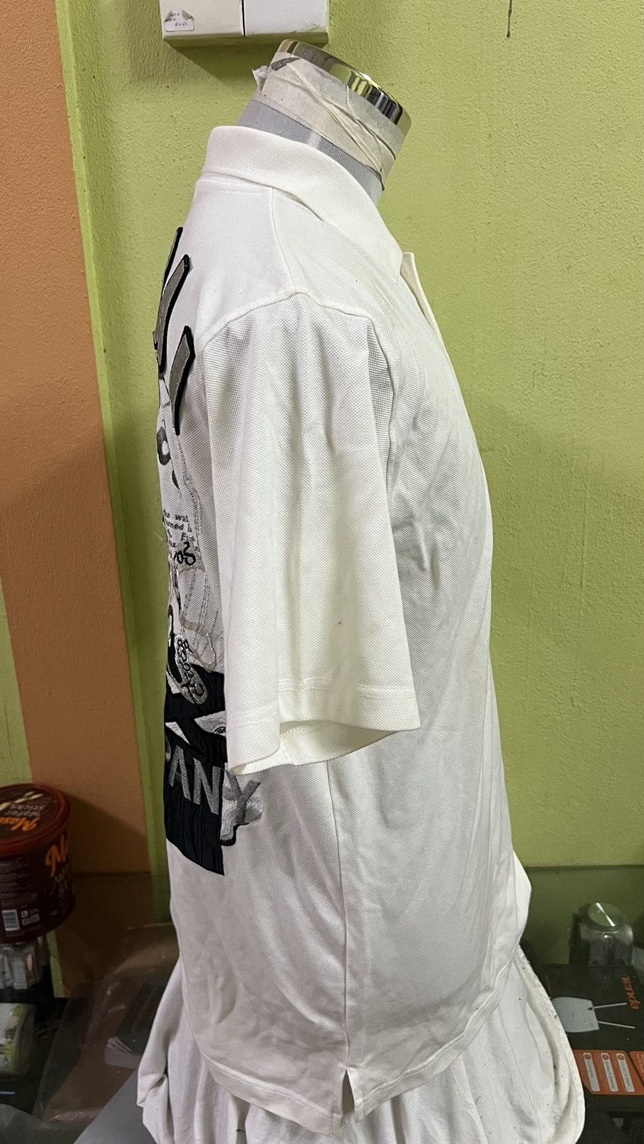 Japanese Brand VINTAGE 80-90s KANSAI MAN POLOS BIG DRAGON ART EMBROIDERY Size US L / EU 52-54 / 3 - 9 Thumbnail