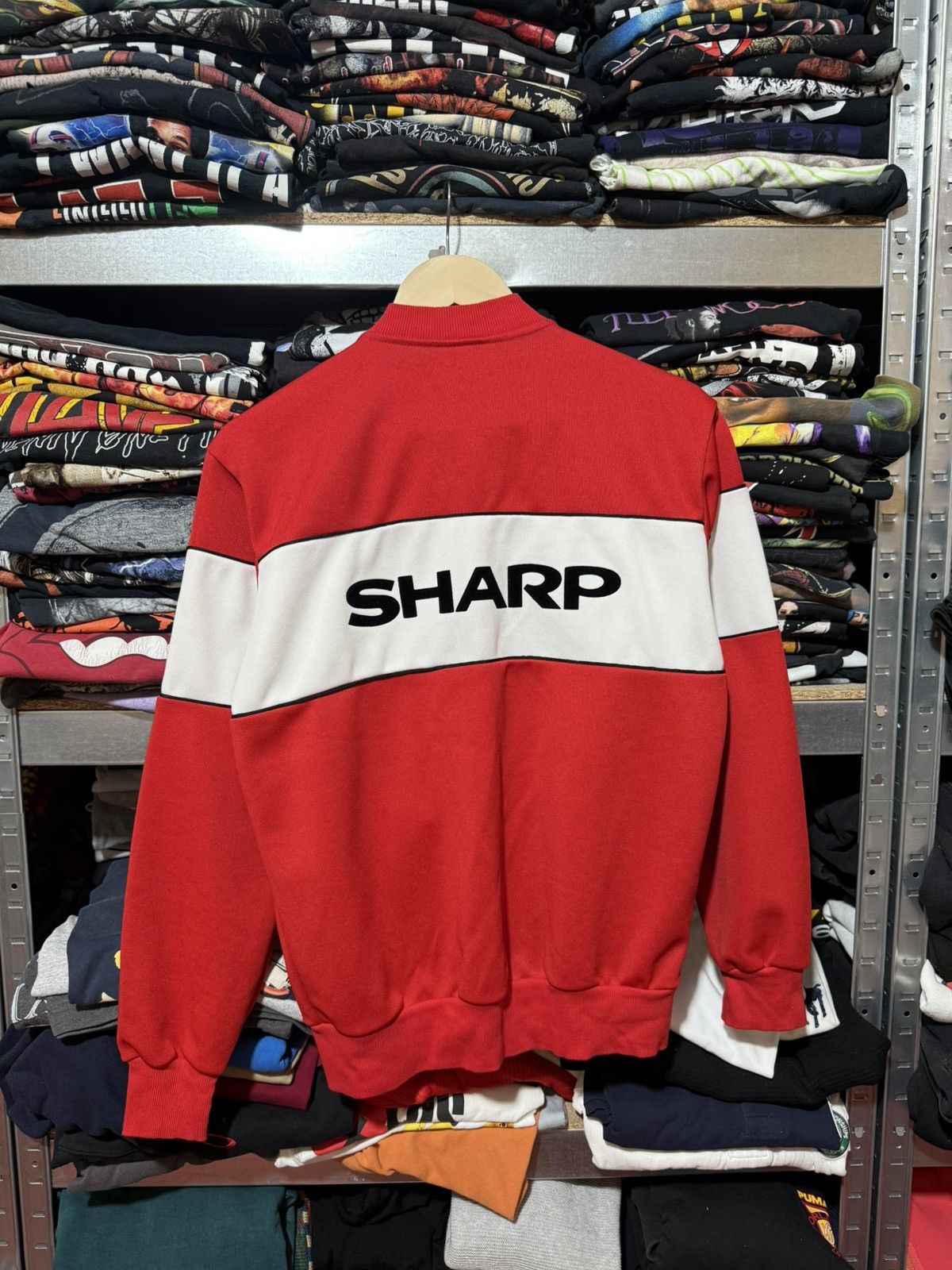 Vintage Vintage Manchester United Score Draw Light Track Jacket Size US S / EU 44-46 / 1 - 2 Thumbnail