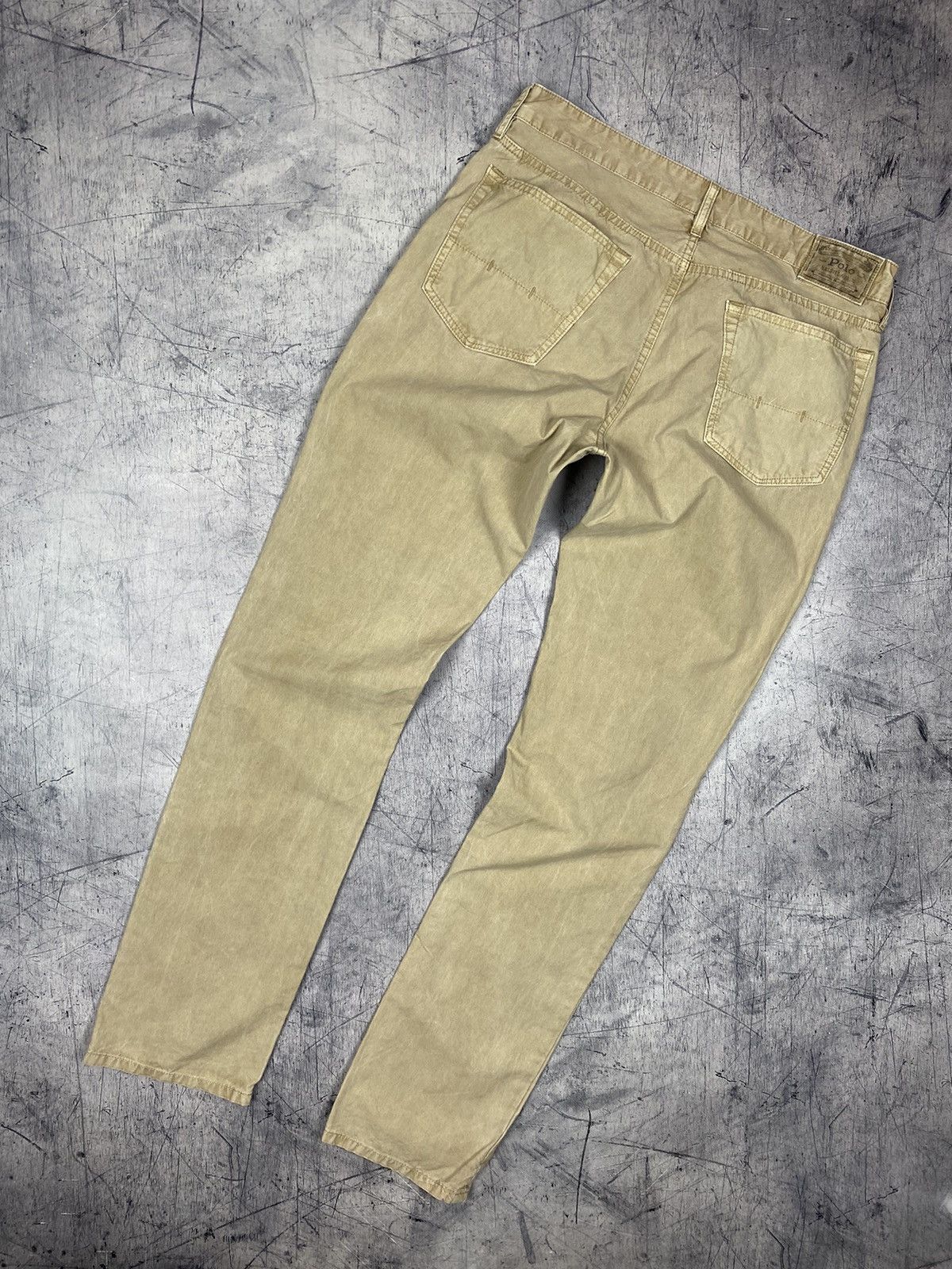 Polo Ralph Lauren × Vintage Vintage Polo Ralph Lauren Designer Denim Casual Pants Size US 34 / EU 50 - 2 Thumbnail
