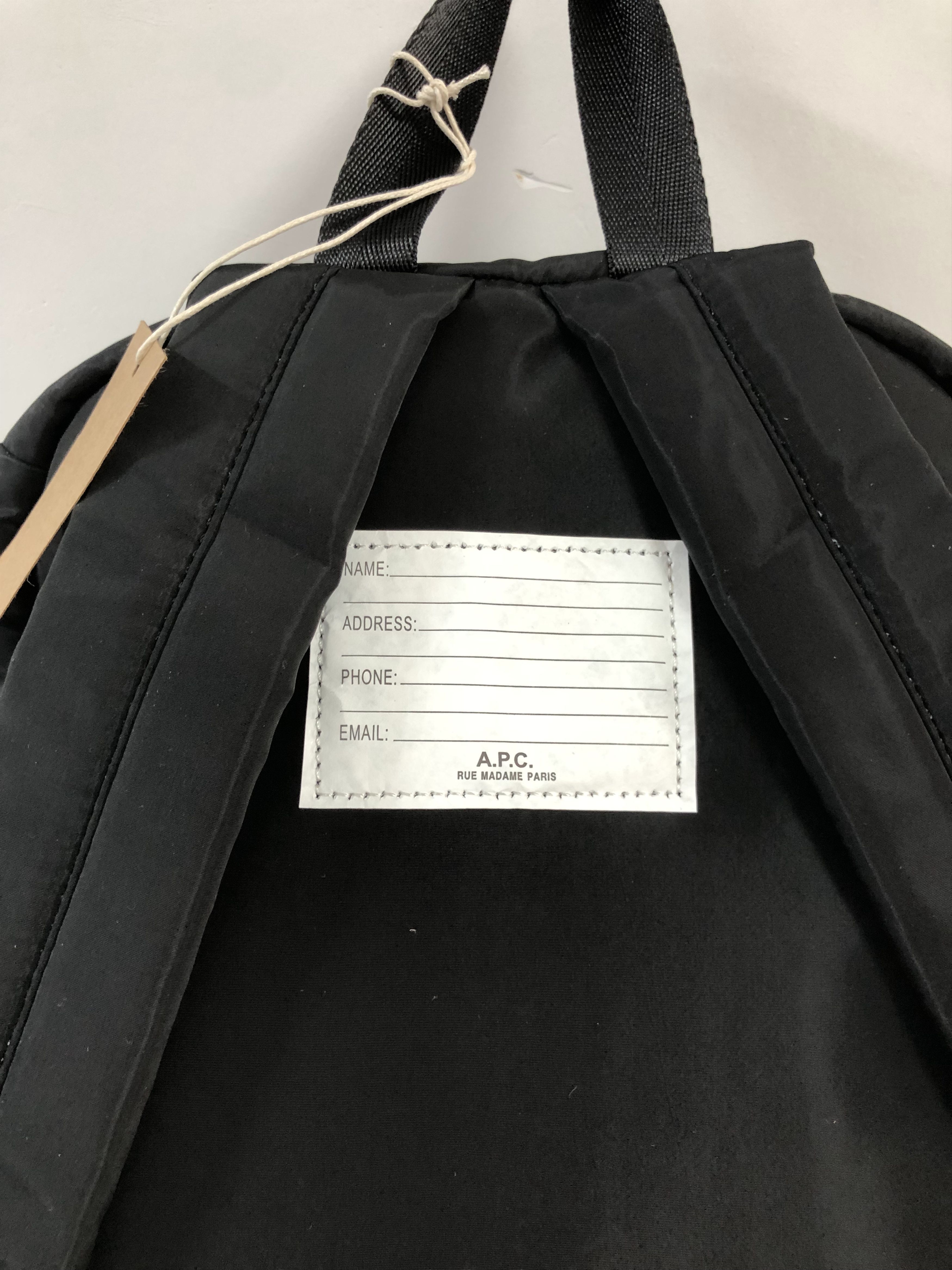 A.P.C. black A.P.C. backpack Sac A Dos Trek Size ONE SIZE - 13 Thumbnail
