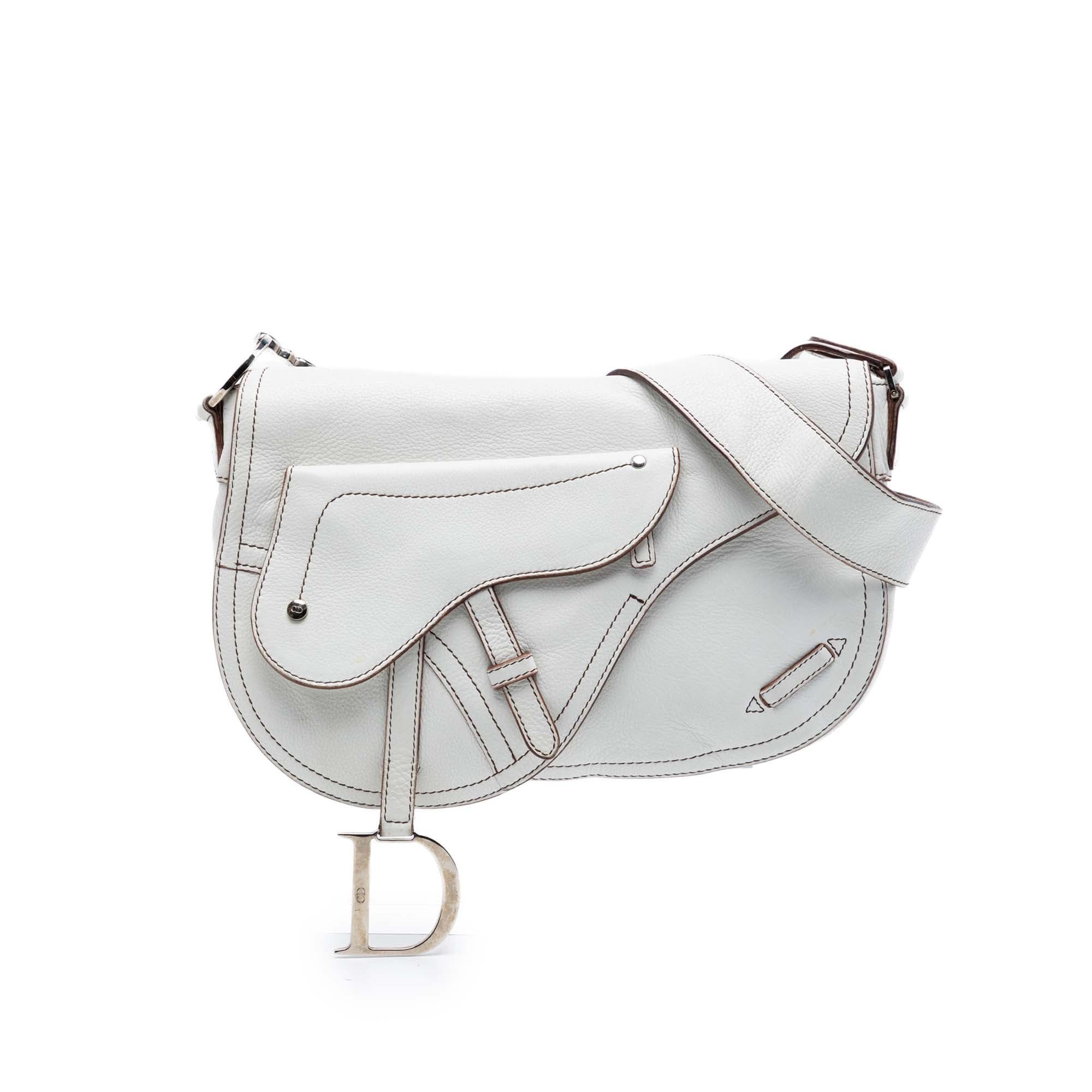 Dior Leather Double Saddle Crossbody Size ONE SIZE - 1 Thumbnail