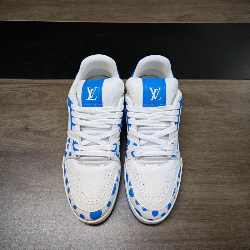 Louis Vuitton Yayoi Kusama x Louis Vuitton Trainer Sneakers -2508 Size US 10.5 / EU 43-44 - 2 Thumbnail