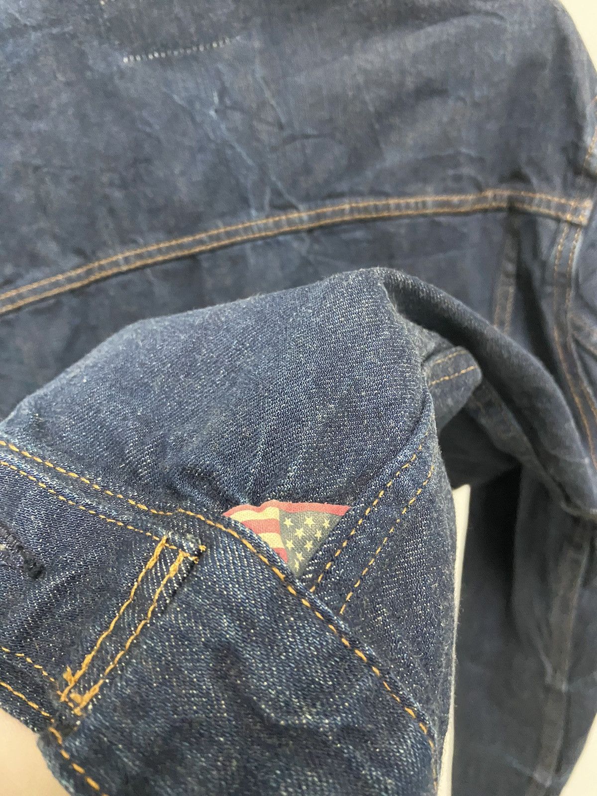 Polo Ralph Lauren × Vintage Polo Ralph Lauren Denim Jacket Vintage Supply Size US M / EU 48-50 / 2 - 4 Thumbnail