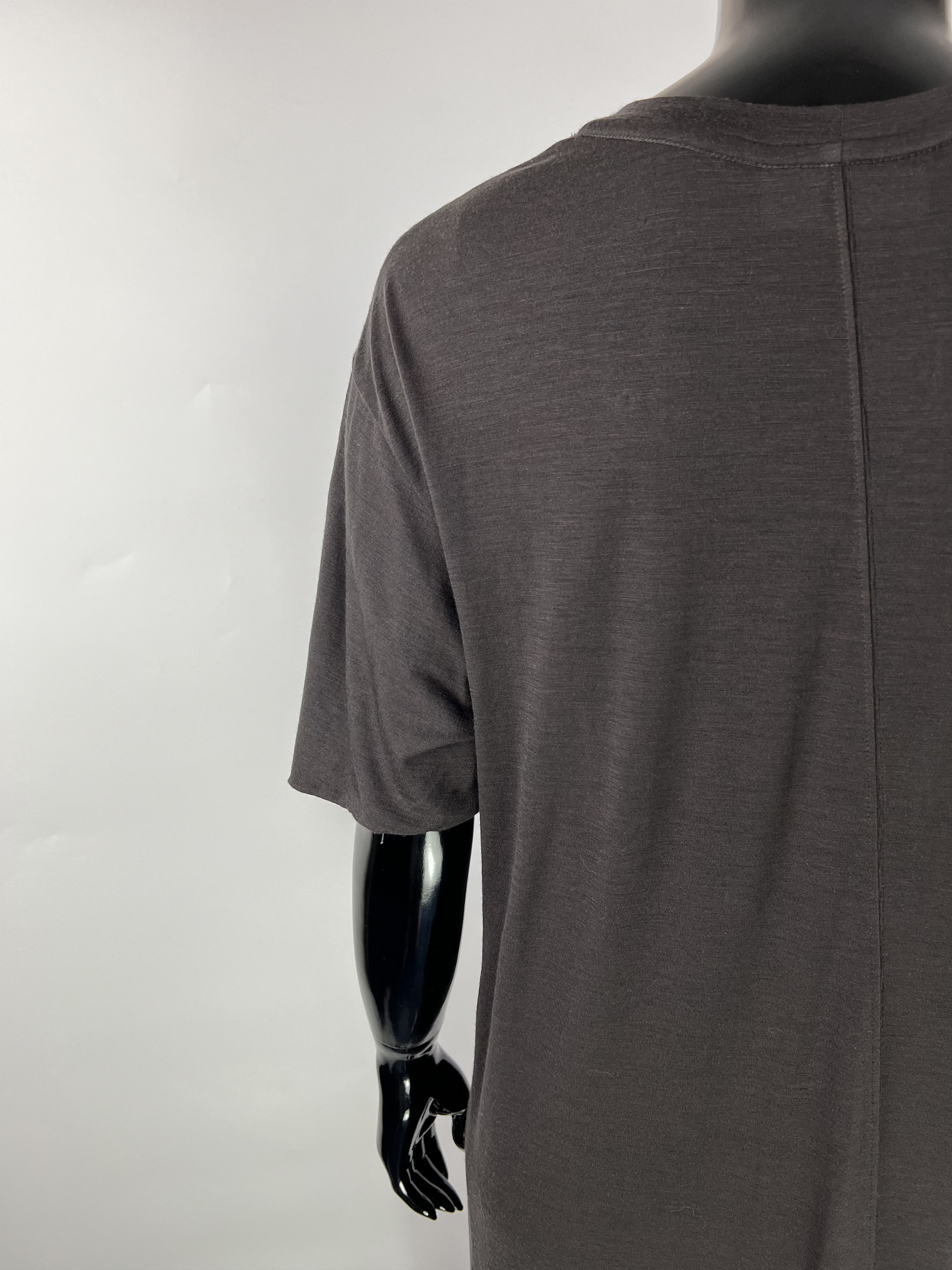 Icebreaker Icebreaker Brown Wool Short Sleeve Midi Dress Size S Size S / US 4 / IT 40 - 3 Thumbnail