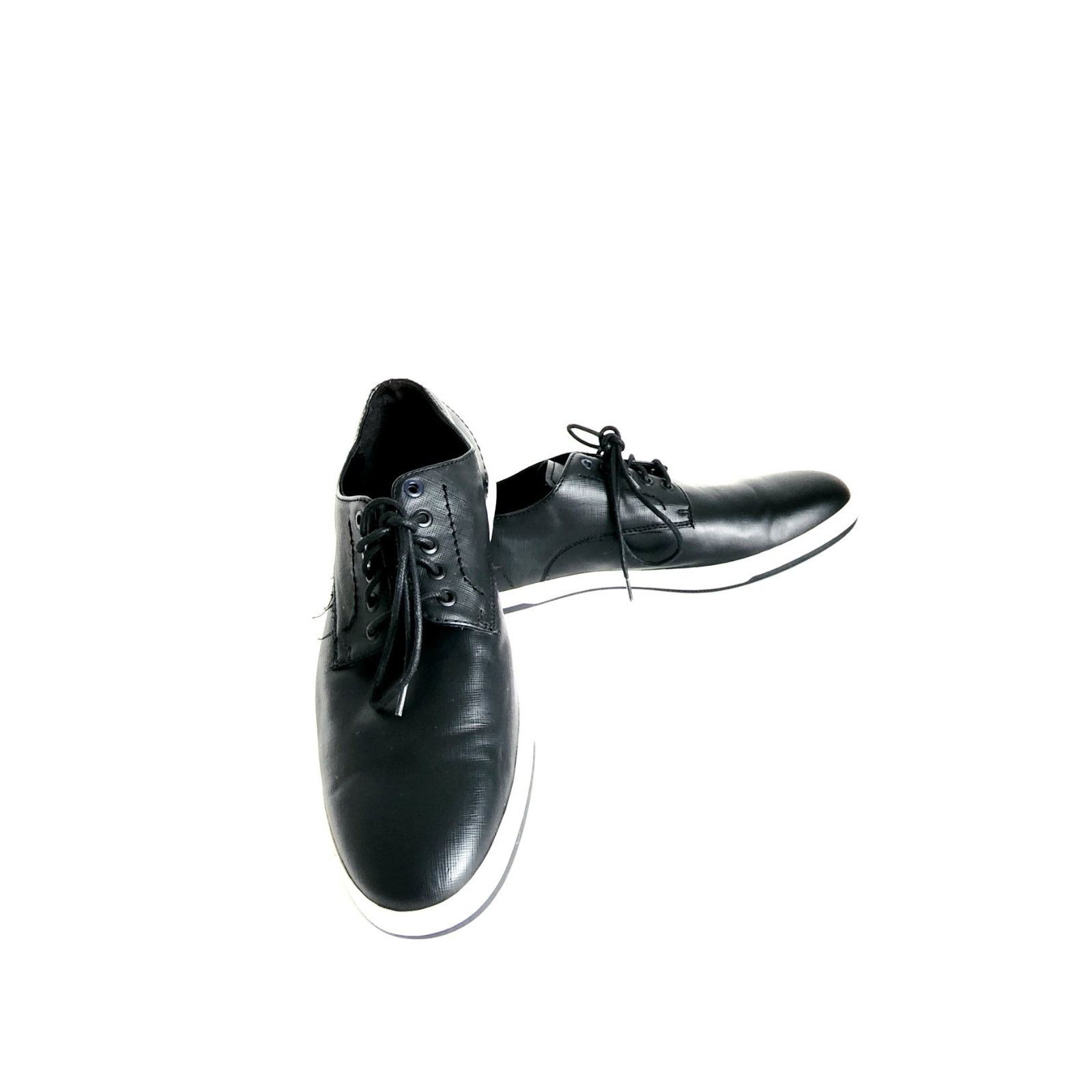 Zara Zara Men Formal Sneakers Classic Black Lightweight Size US 11 / EU 44 - 6 Thumbnail