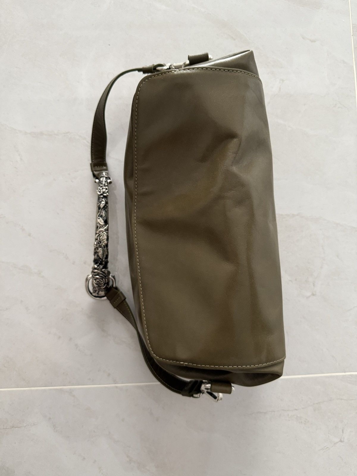 Enfants Riches Deprimes Enfants Riches Deprimes Runway Rose Heavy Silver Handle Bag Size ONE SIZE - 10 Thumbnail
