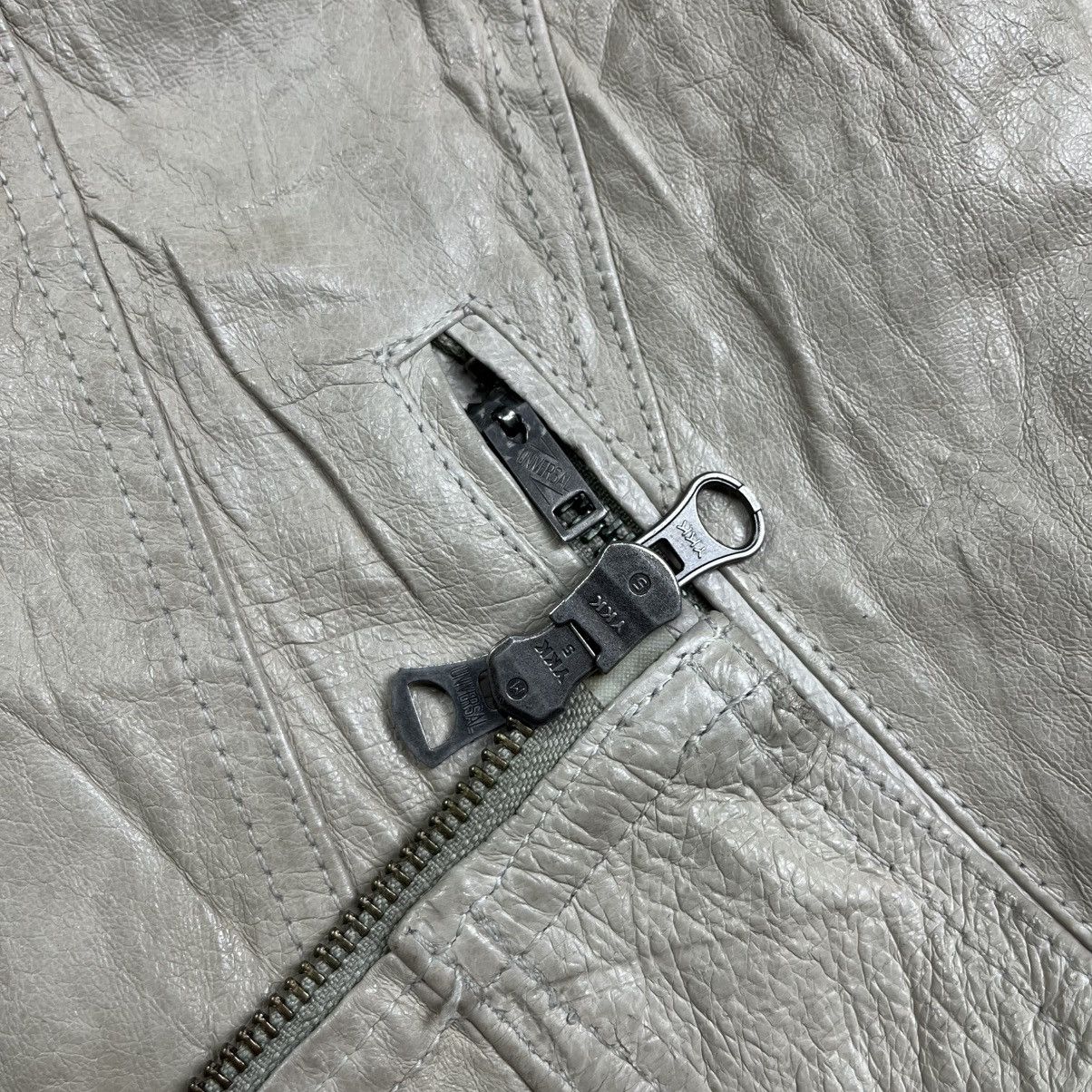 Isamu Katayama Backlash Rattle trap double zipper bondage bikers leather jacket Size US M / EU 48-50 / 2 - 7 Thumbnail