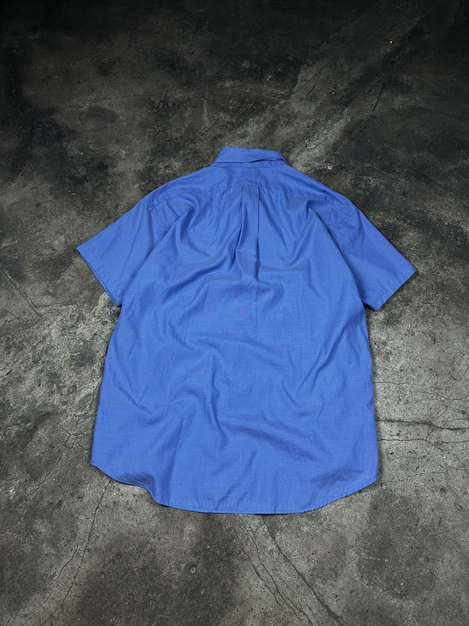 Ralph Lauren Vintage Ralph Lauren Short Sleeve Shirt Oldmoney Size US L / EU 52-54 / 3 - 3 Thumbnail