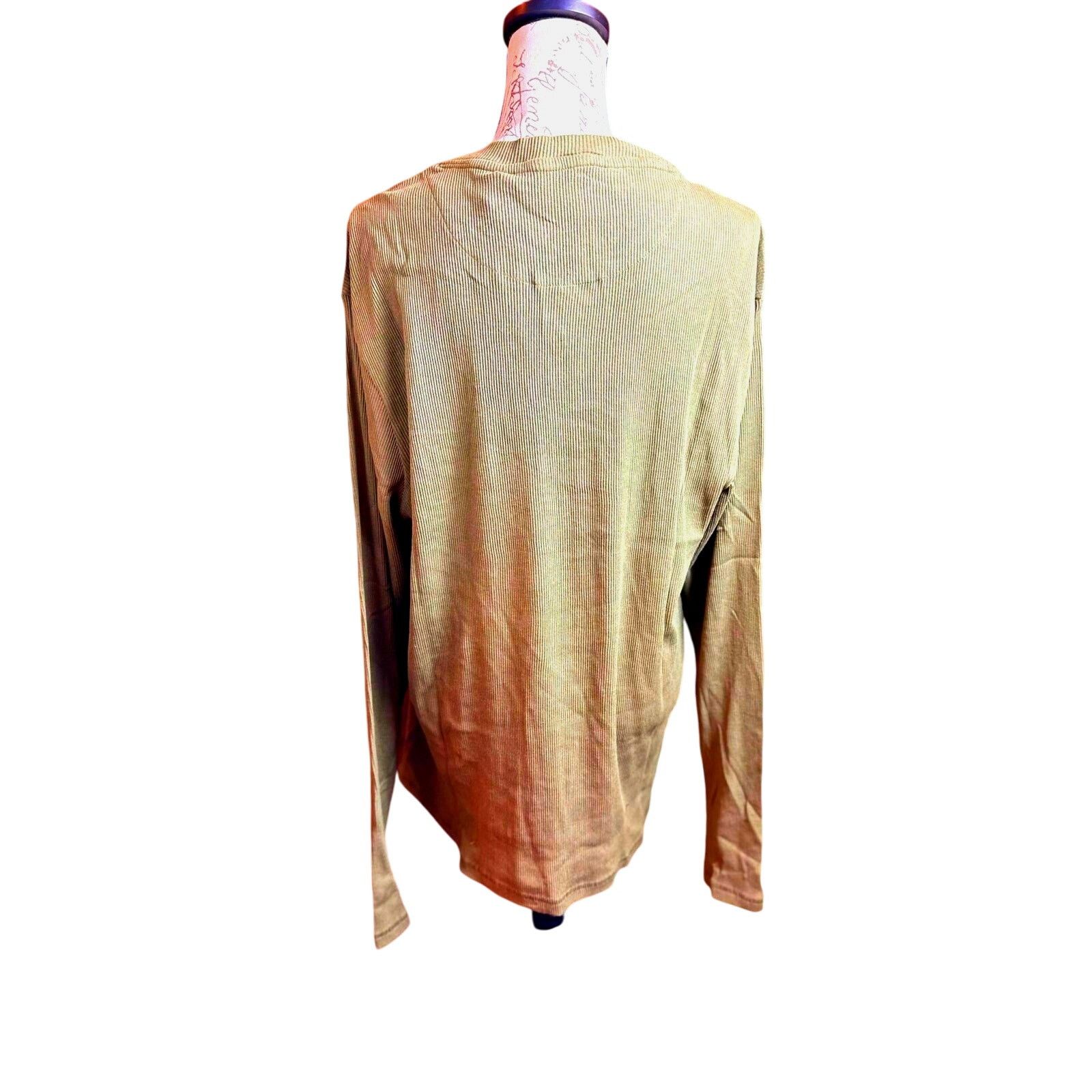 Other Buffalo Nirvana Long Sleeve Henley Olive Mens XXL Size US XXL / EU 58 / 5 - 8 Thumbnail