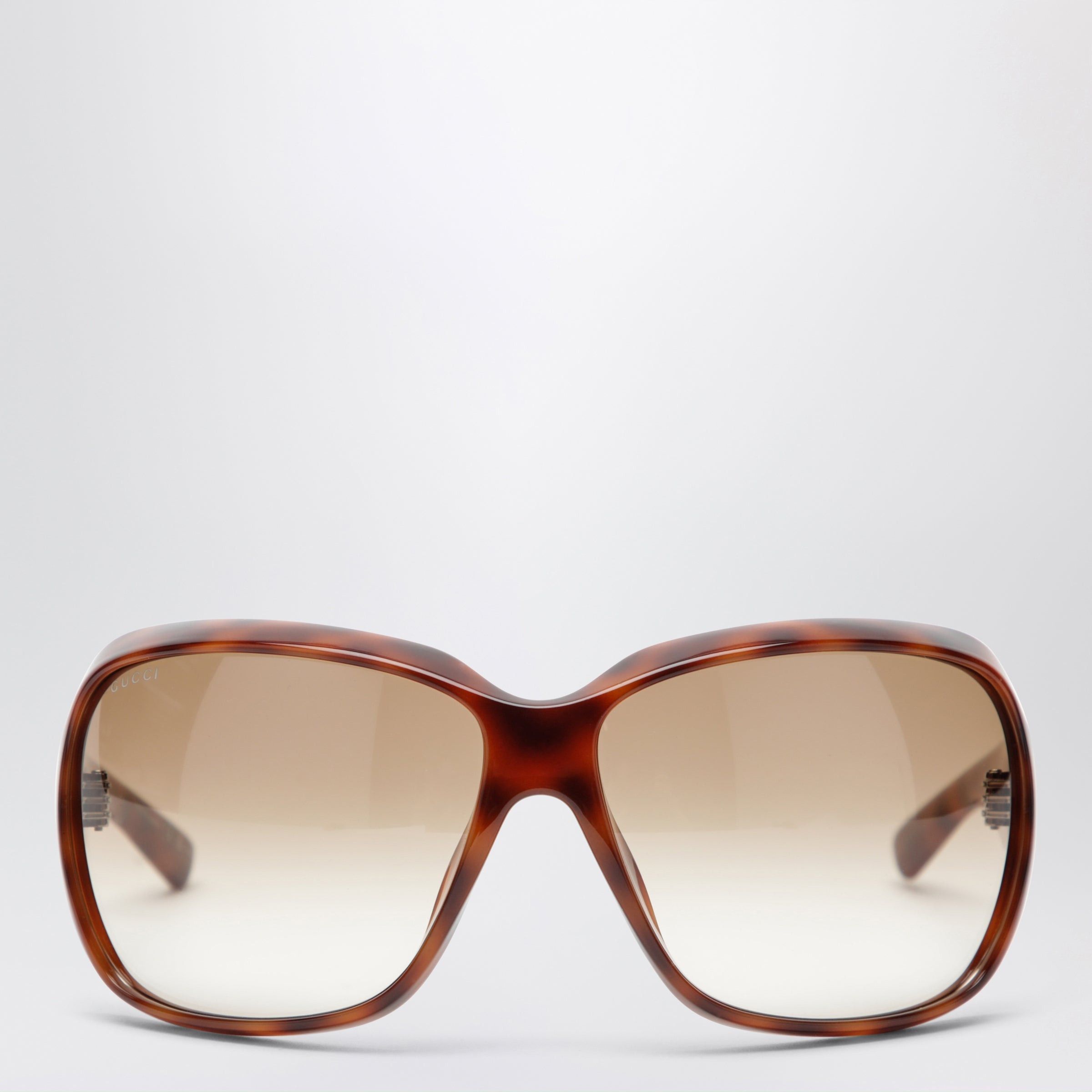Gucci Gucci Havana Square Sunglasses Size ONE SIZE - 1 Thumbnail