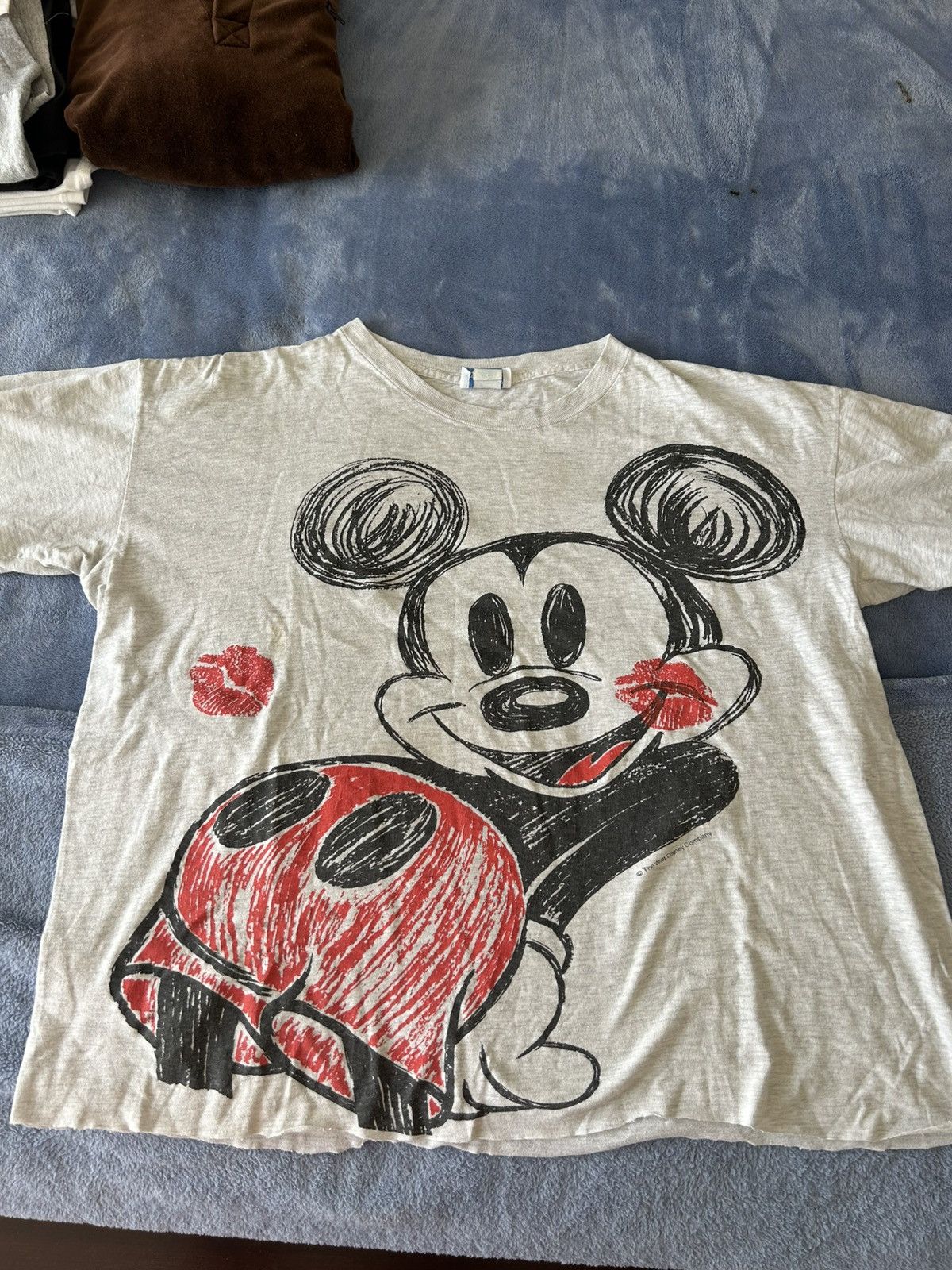 Disney Mickey Mouse vintage tee Size US L / EU 52-54 / 3 - 1 Thumbnail
