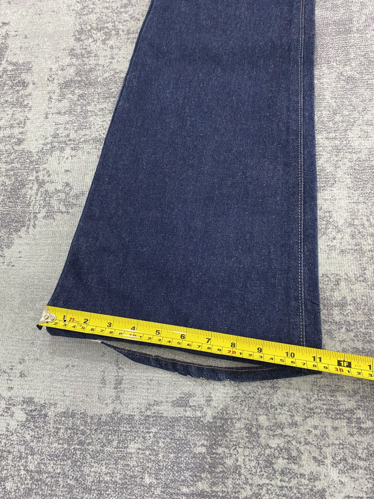 Japanese Brand Super flared bootcut bobson raw denim jeans Size US 28 / EU 44 - 7 Thumbnail