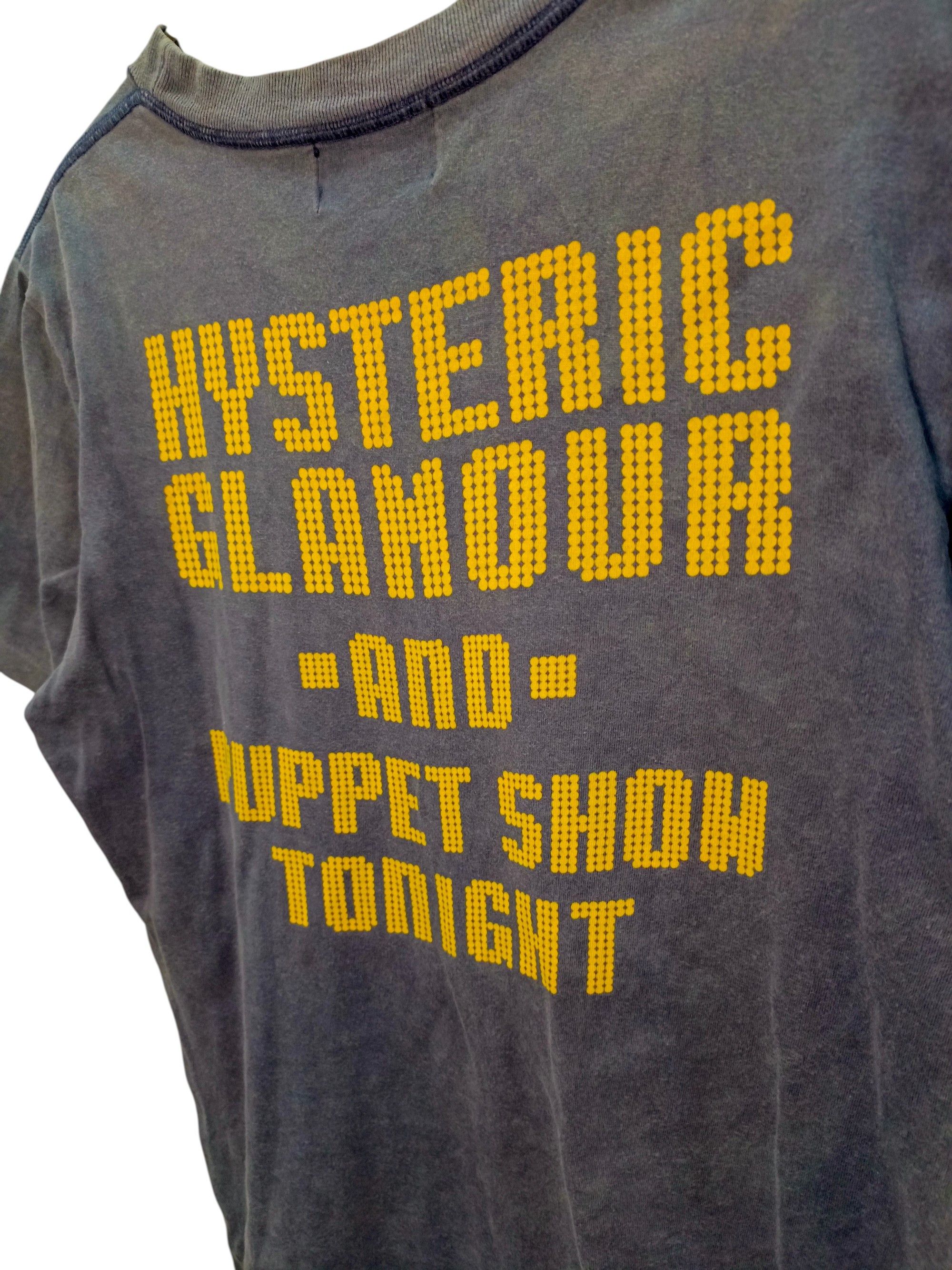 Hysteric Glamour Vintage 90s H.Glamour And The Puppet Show Faded T-Shirt Size US M / EU 48-50 / 2 - 6 Thumbnail