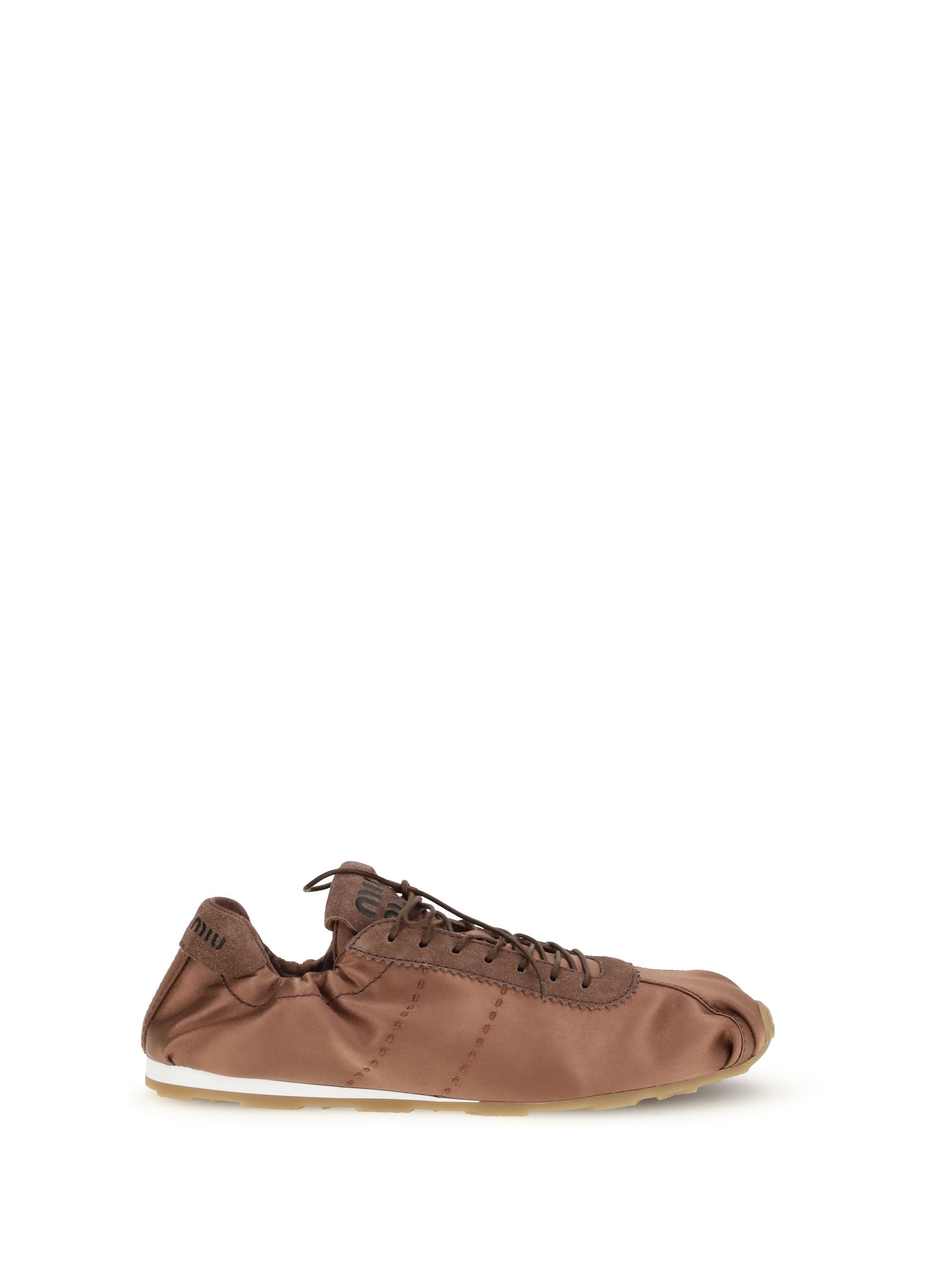 Miu Miu Satin Plume Sneakers Size US 7 / IT 37 - 1 Thumbnail