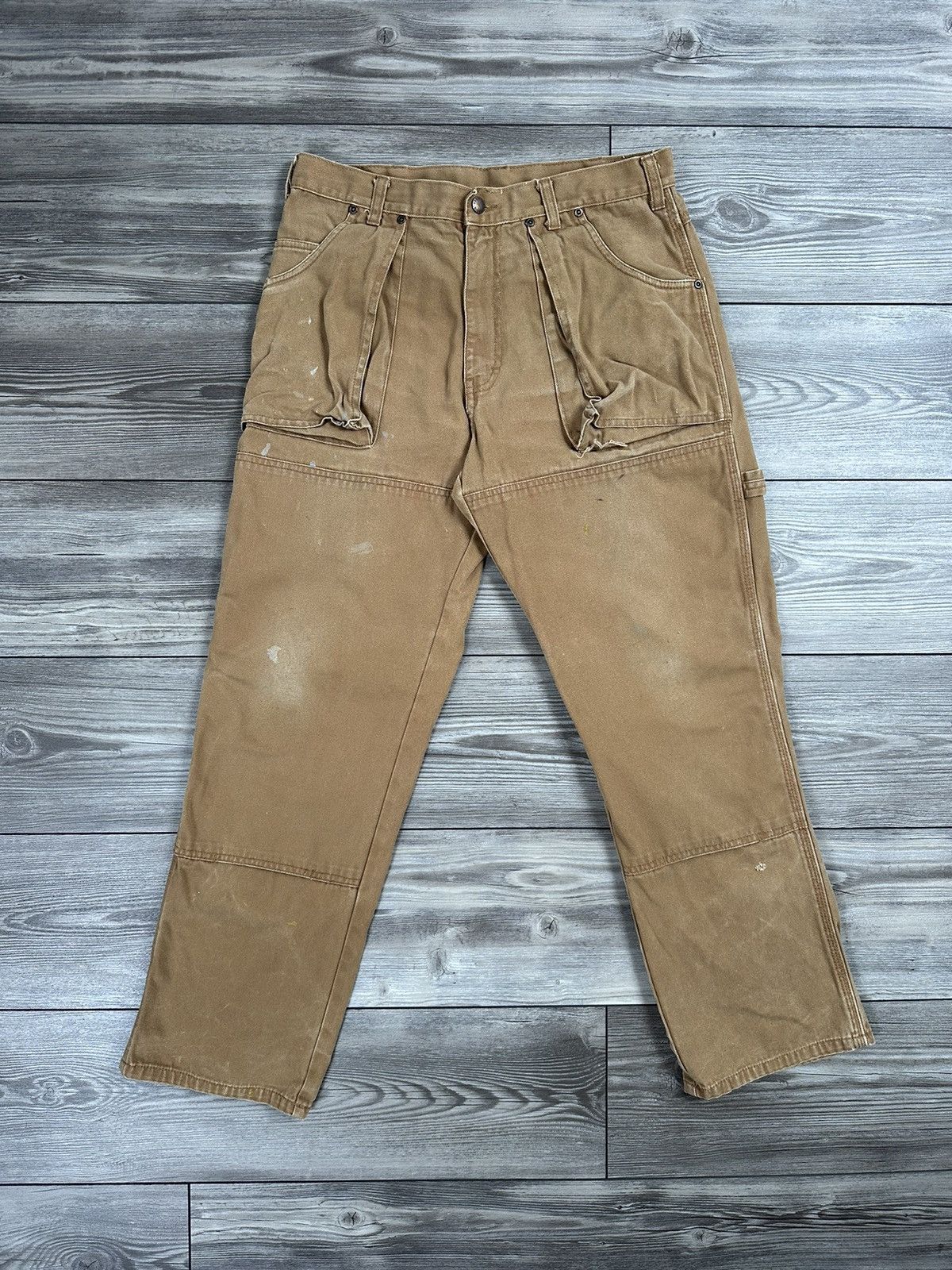 Dickies Double Knee Painter Pants, Men's, Size W36 cotton blue type Vintage Second Hand