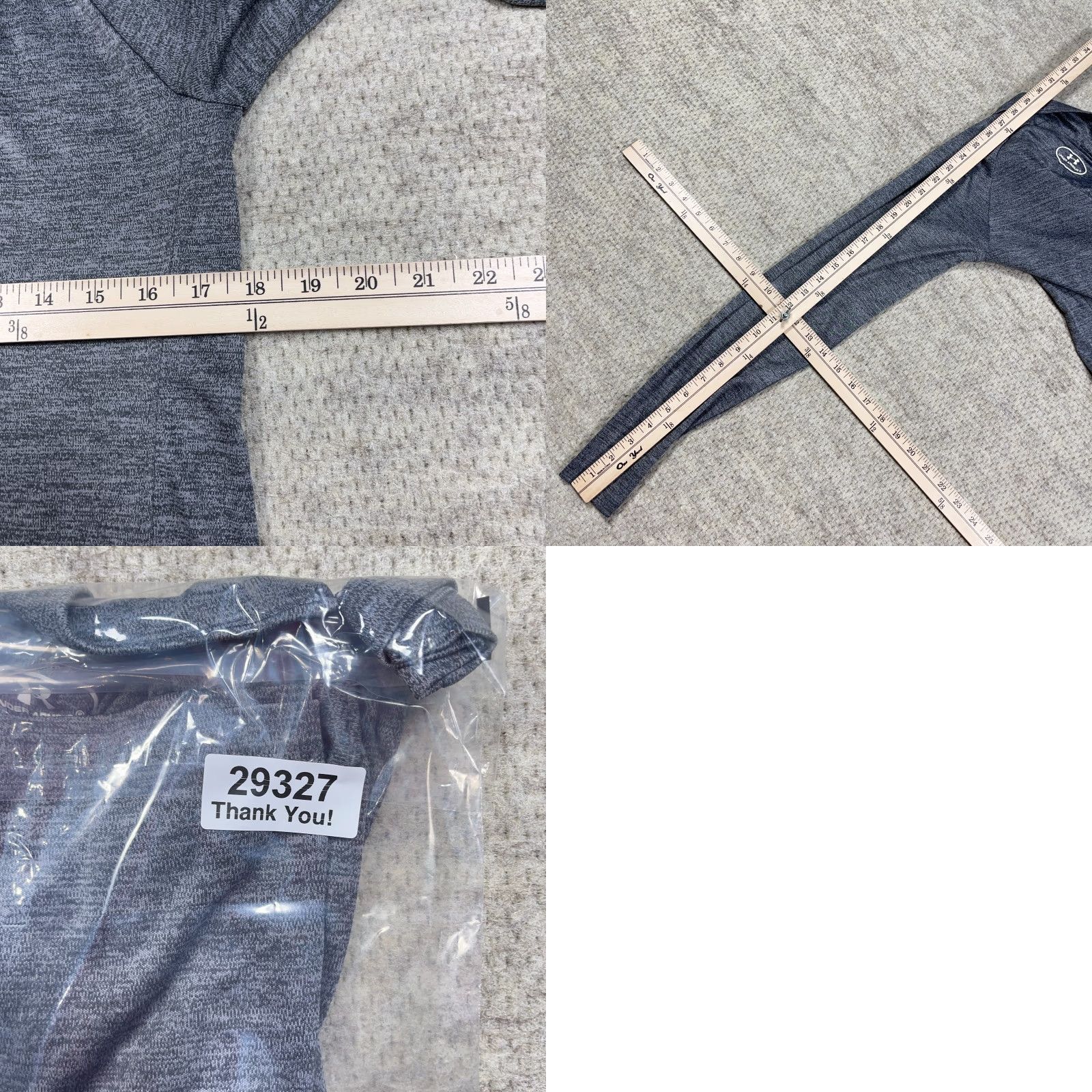 Under Armour Under Armour Shirt Women L Gray Pullover 1/4 Zip Loose Fit Running Activewear Casual Modern Sports Womens Size L / US 10 / IT 46 - 8 Thumbnail