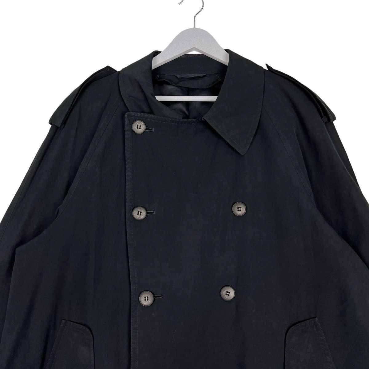 Japanese Brand 🔥 DURBAN YOHJI YAMAMOTO DOUBLE BREAST COATS Size US L / EU 52-54 / 3 - 3 Thumbnail